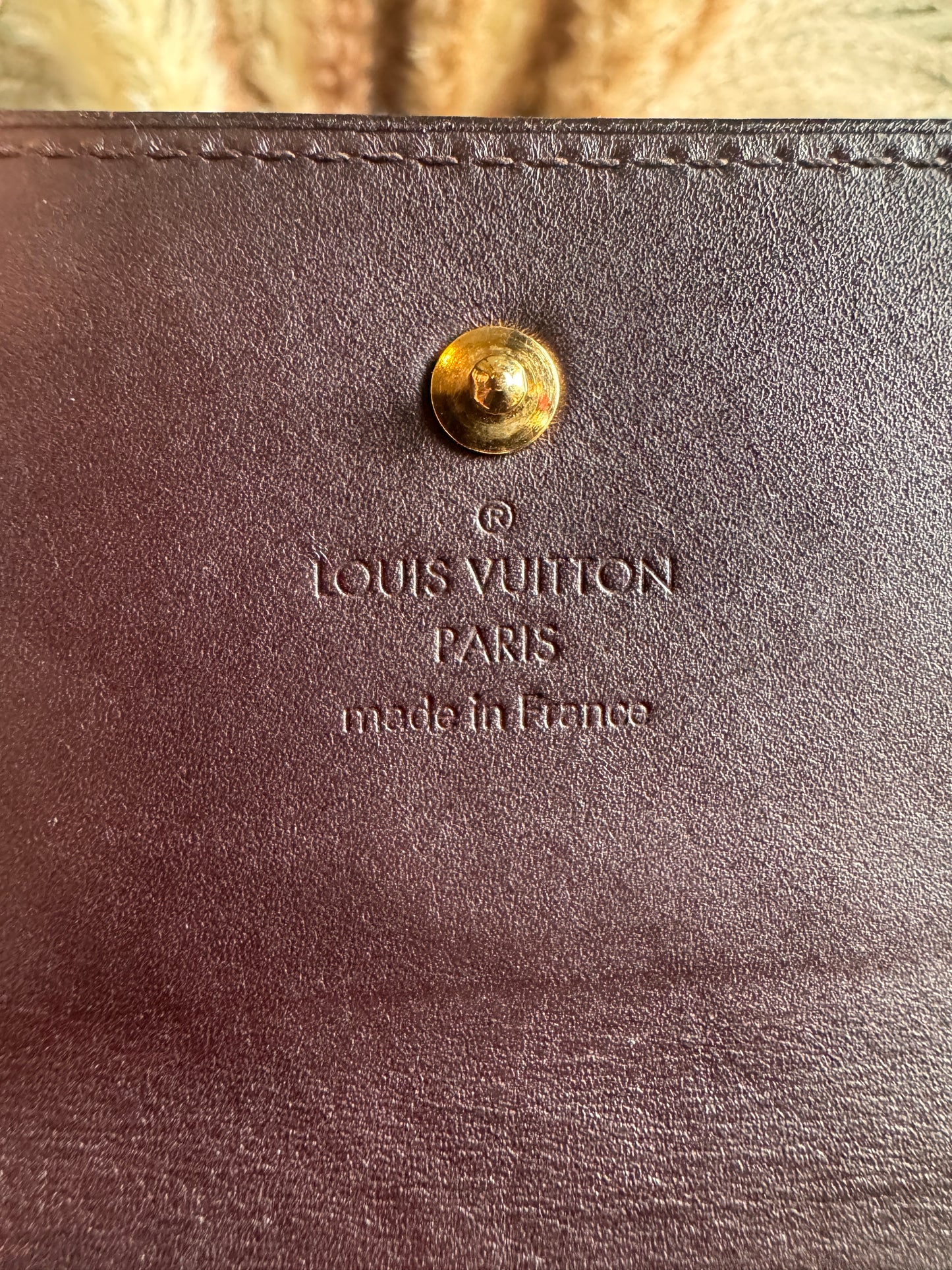 Louis Vuitton Compact wallet in Amarante