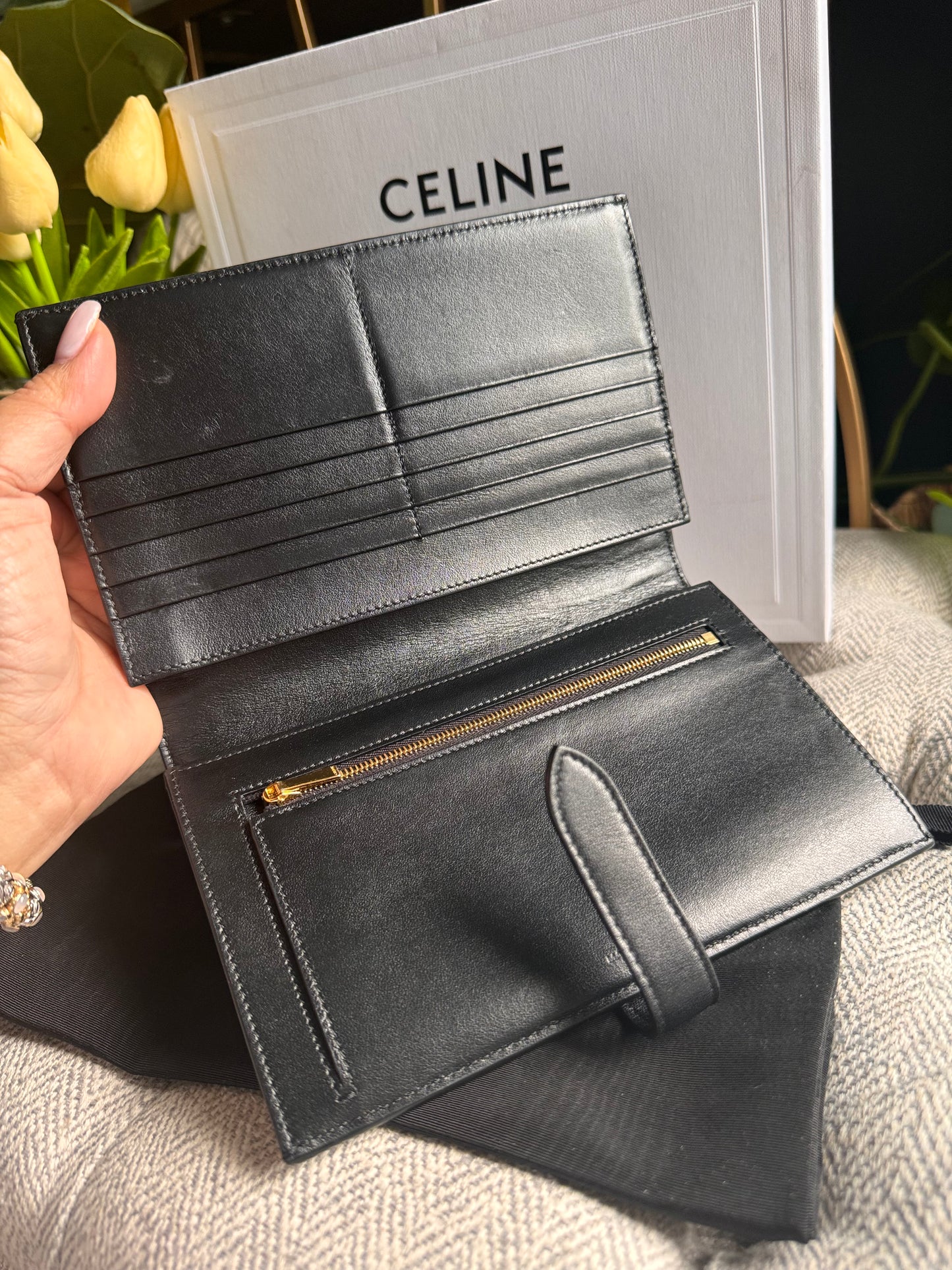 Celine Large Travel Wallet