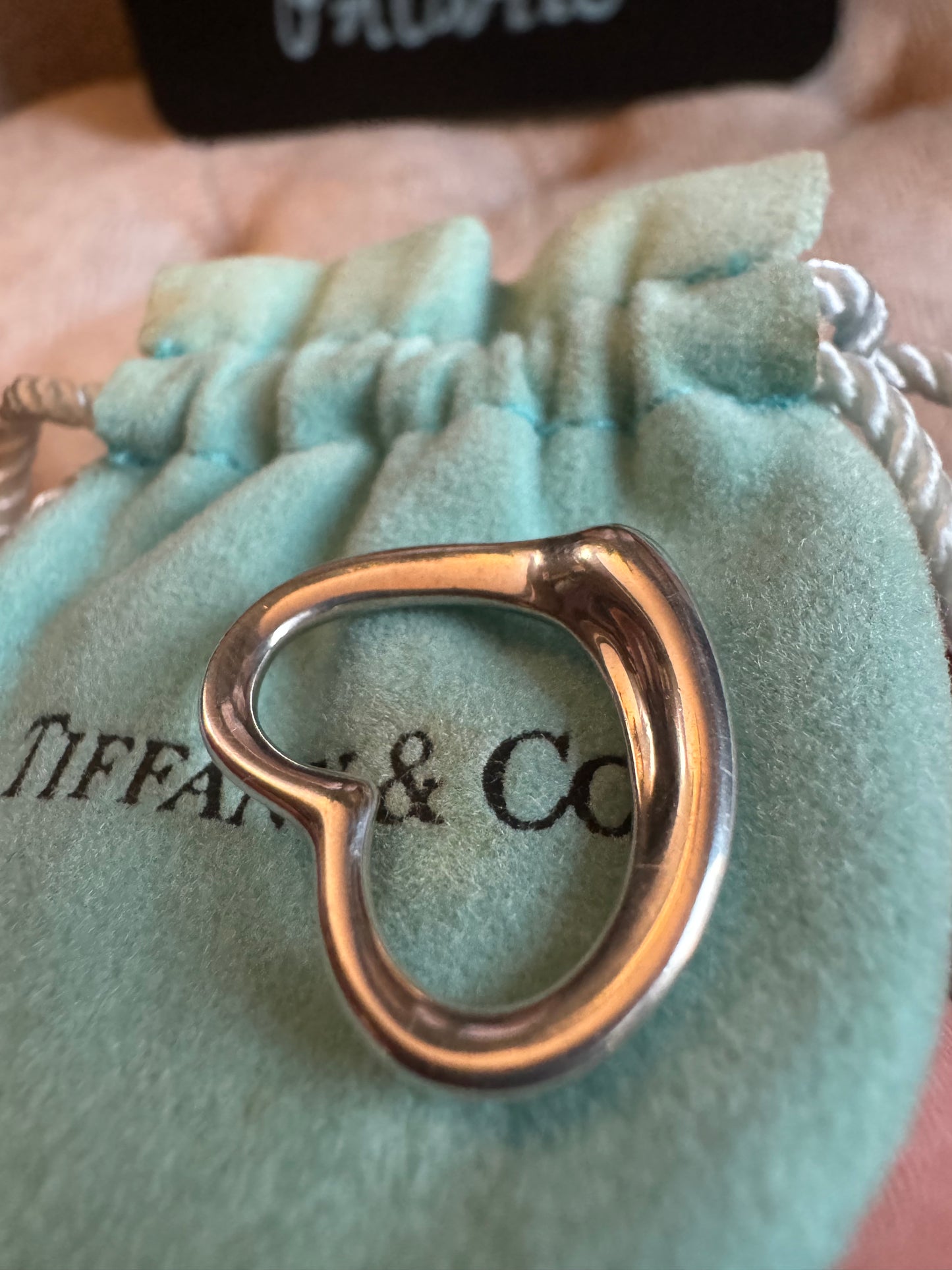 Tiffany&Co Elsa Peretti Open Heart Pendant