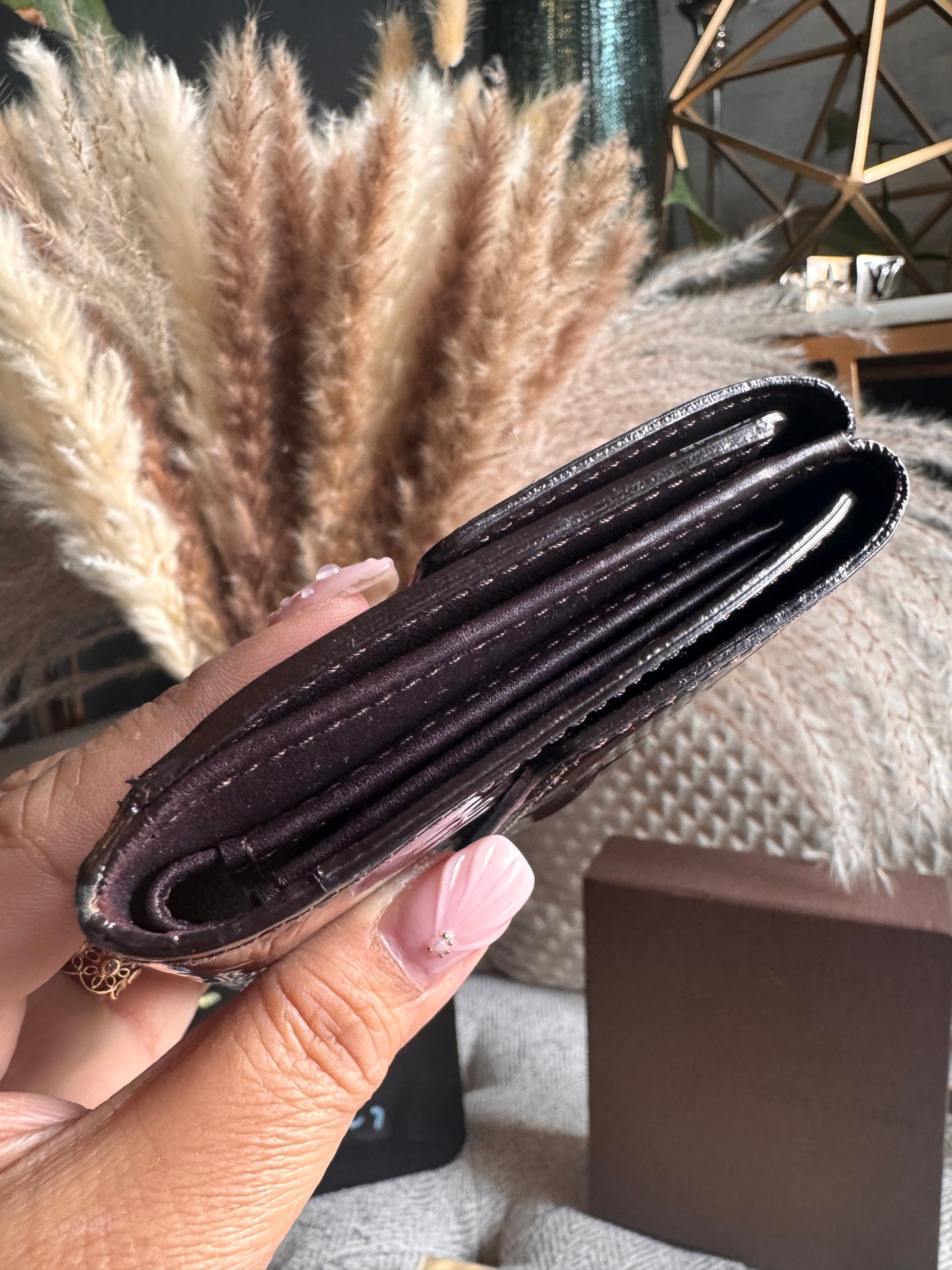 Louis Vuitton Compact wallet in Amarante