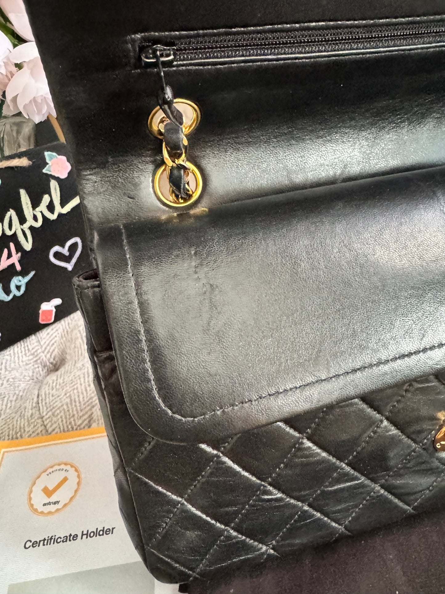 Chanel Vintage Double Flap in Lambskin