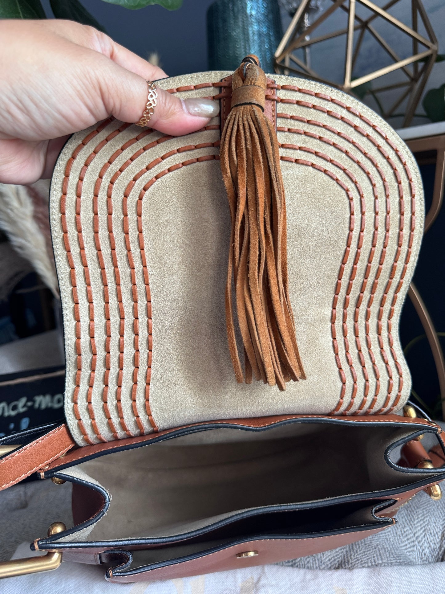 Chloe Hudson Saddle Bag