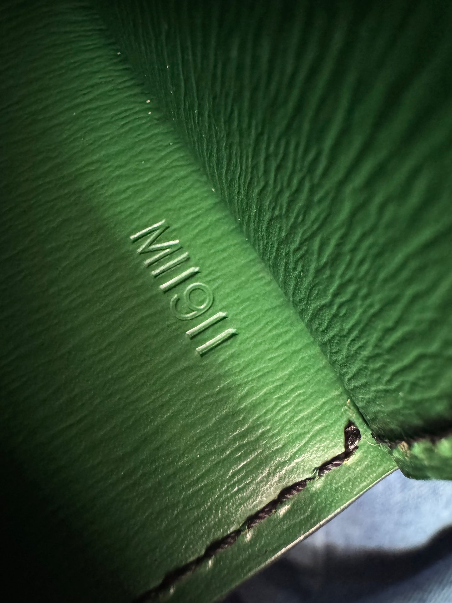 Louis Vuitton Epi Pochette Arche in Borneo Green