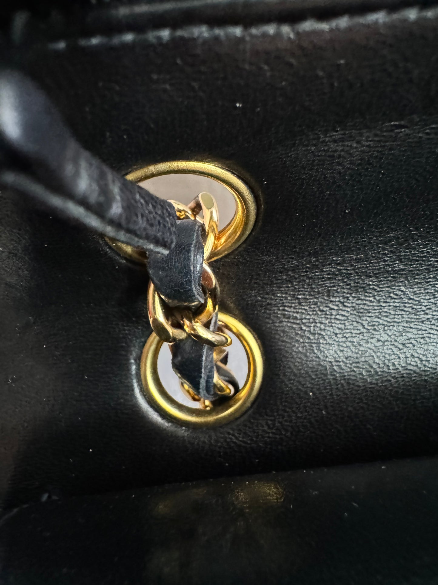 Chanel Vintage Double Flap in Lambskin