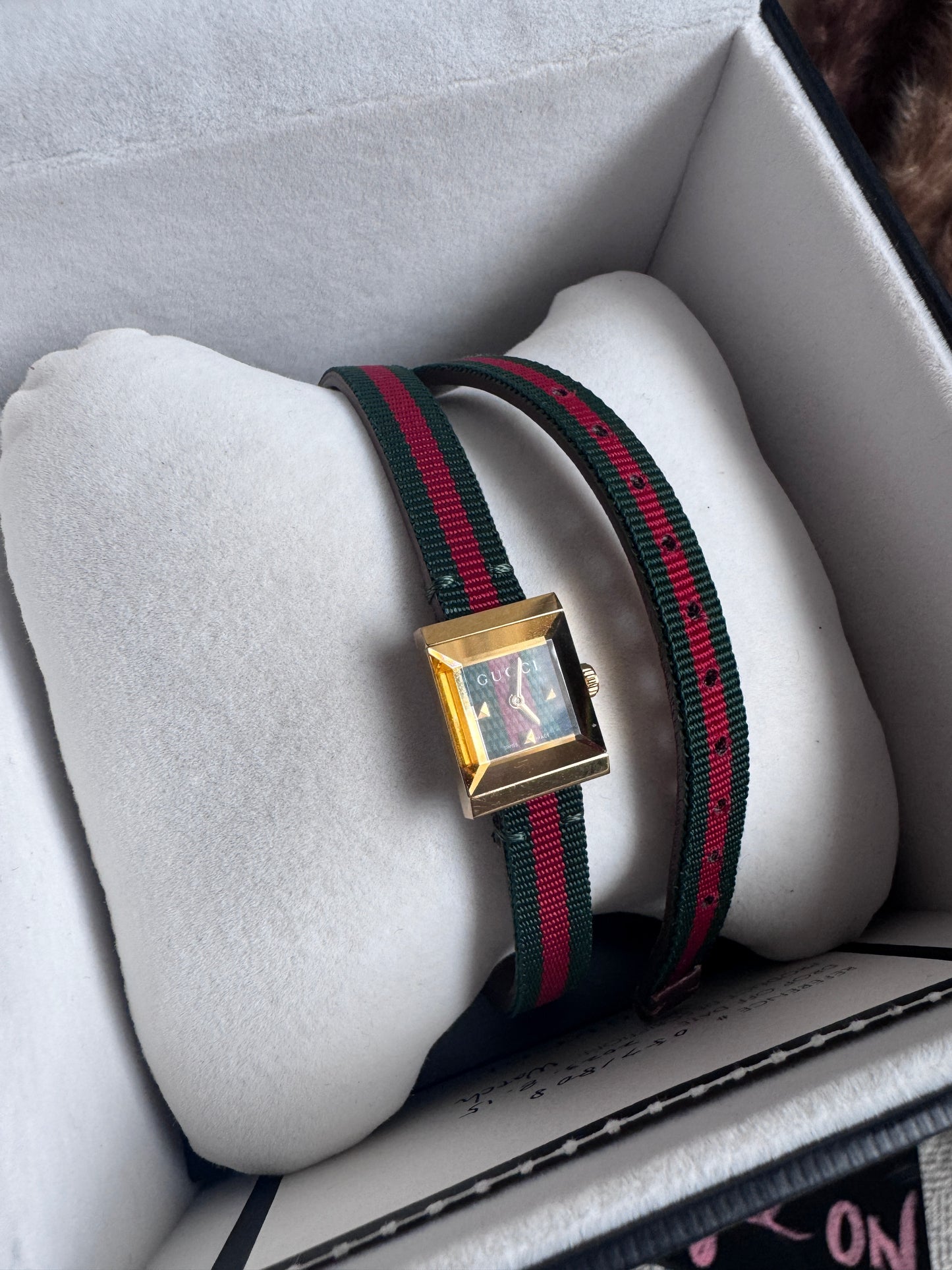 Gucci Vintage Web Strap Watch