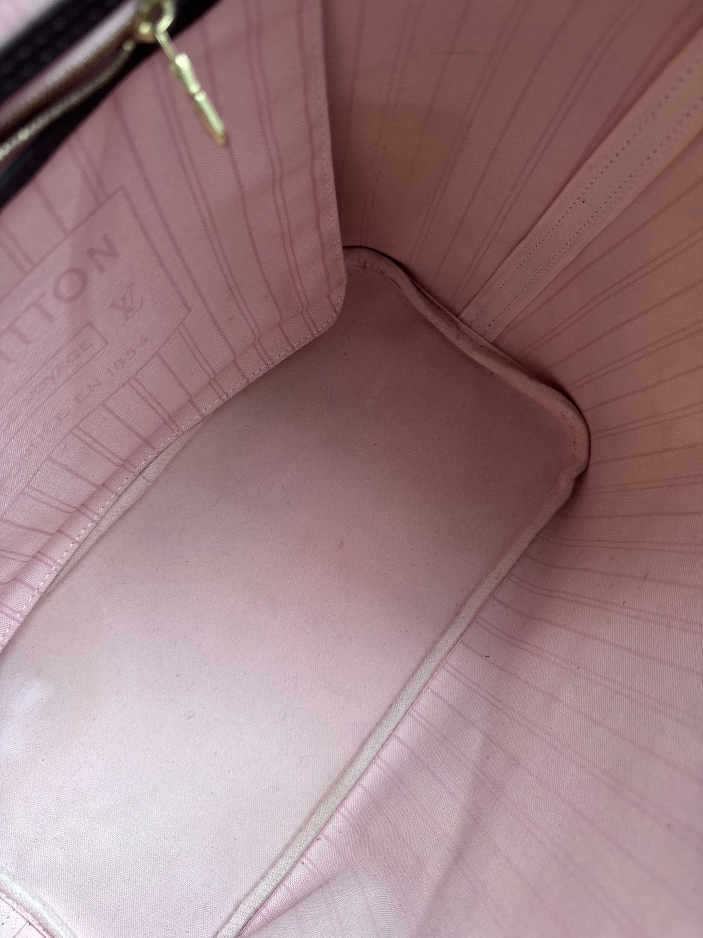 Neverfull MM in Damier Ebene -Rose Ballerine