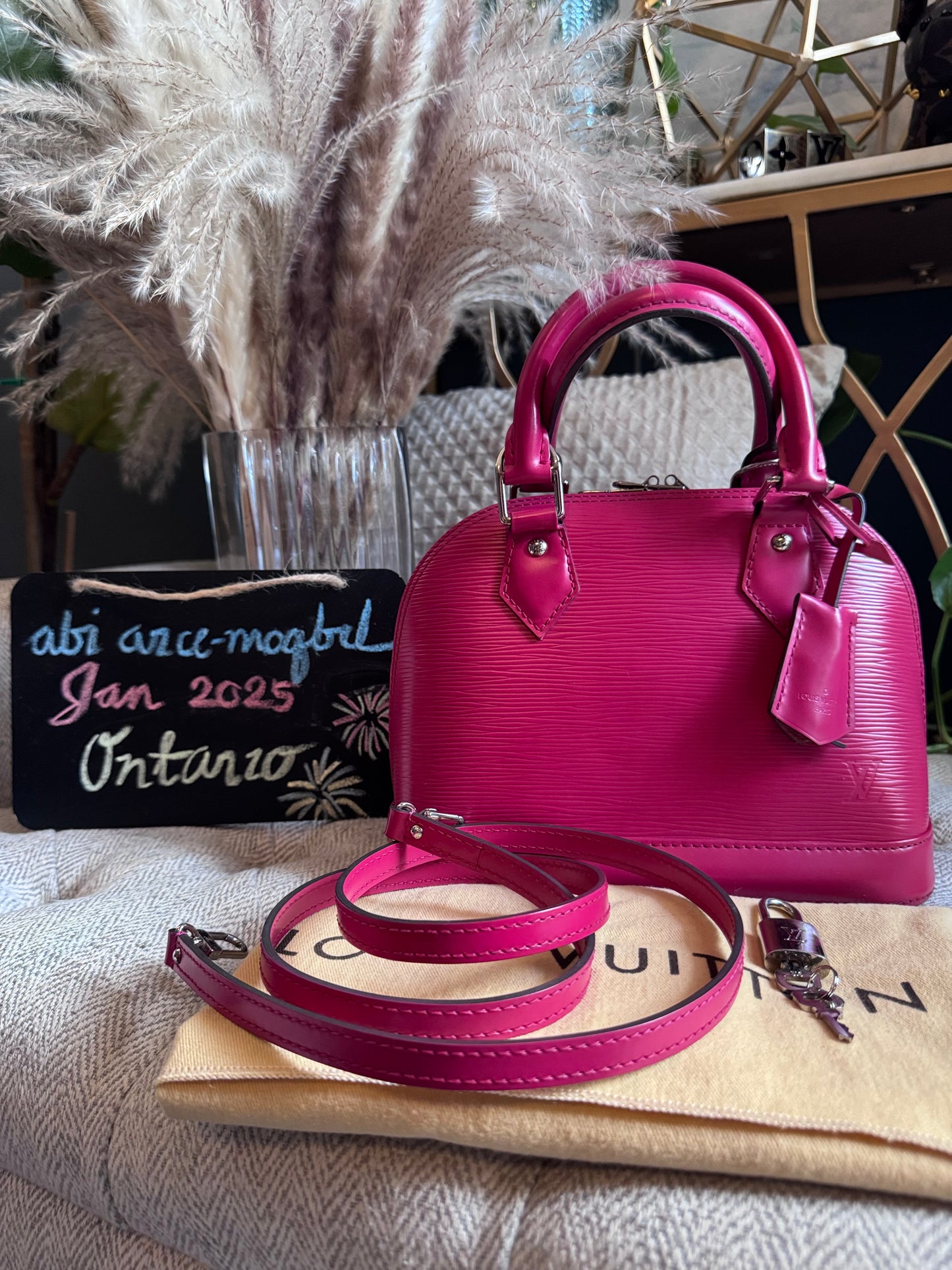 Louis Vuitton Alma BB Epi