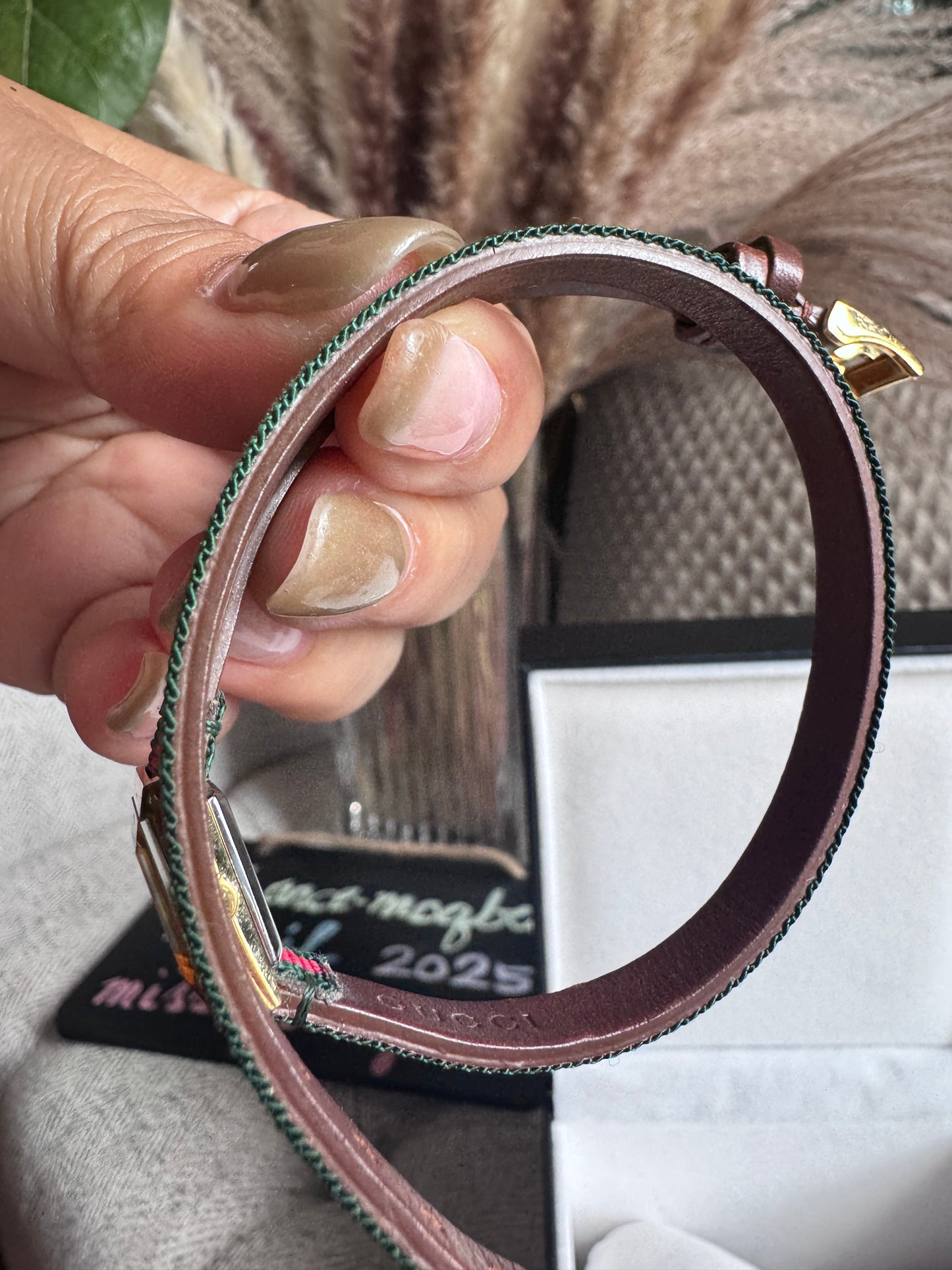 Gucci Vintage Web Strap Watch