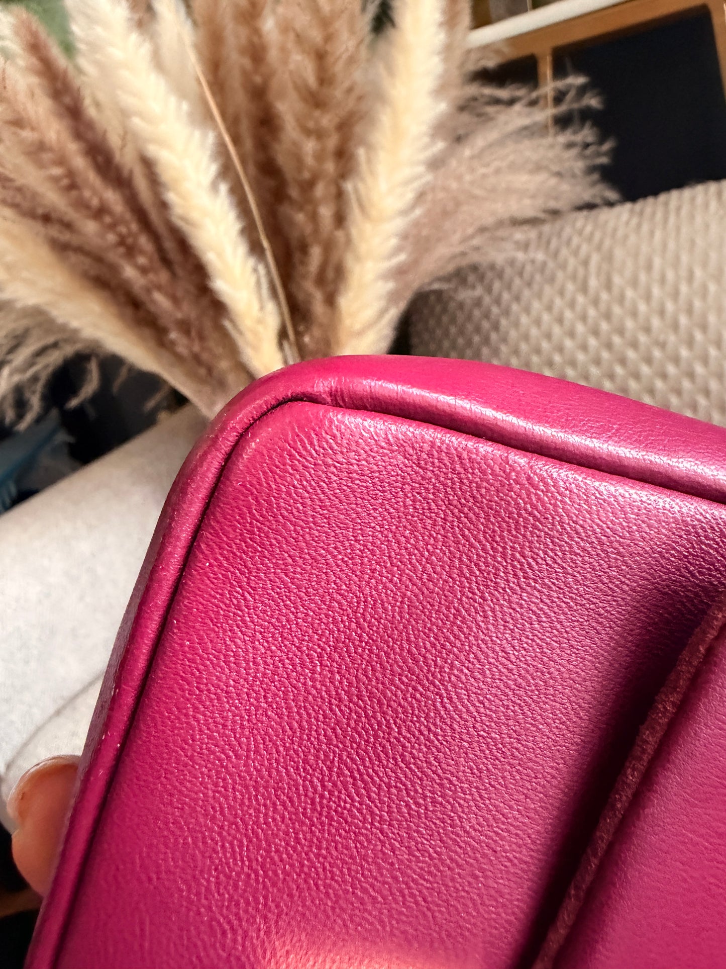 FENDI Shiny Nappa Mini Be Baguette