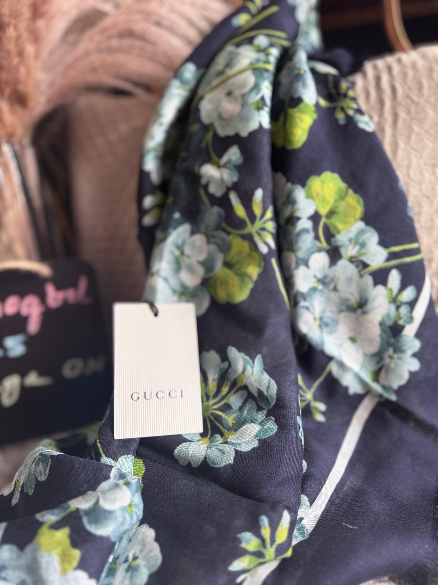 Gucci Blooms scarf
