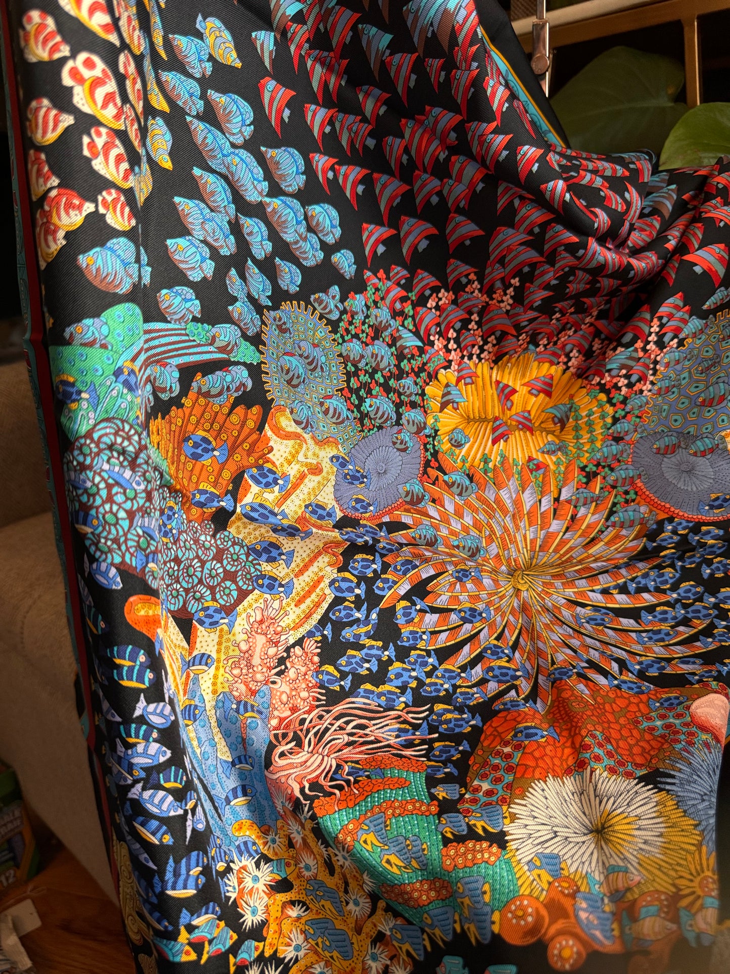 Hermes Silk Scarf