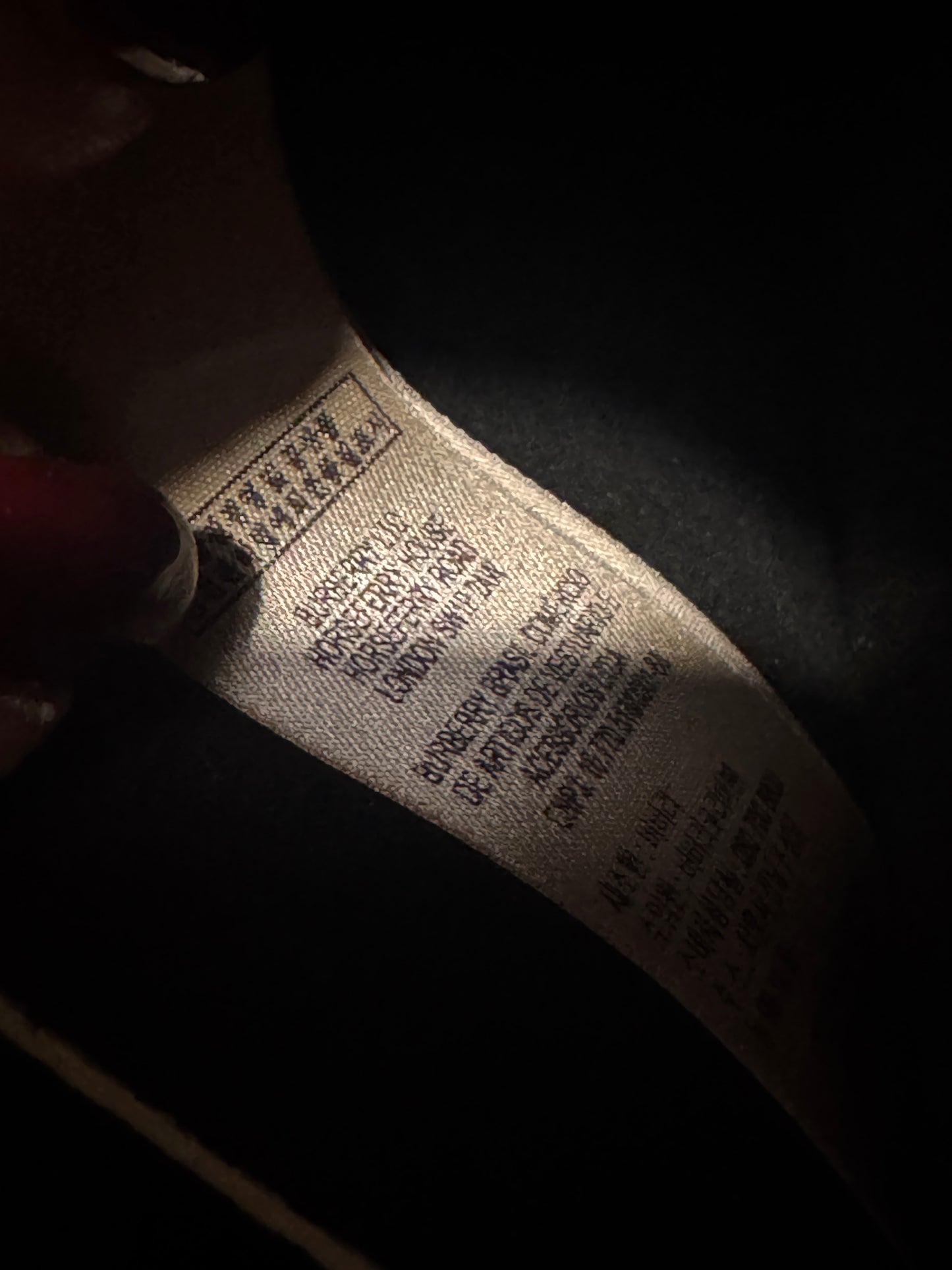 Burberry Prorsum Leather Backpack