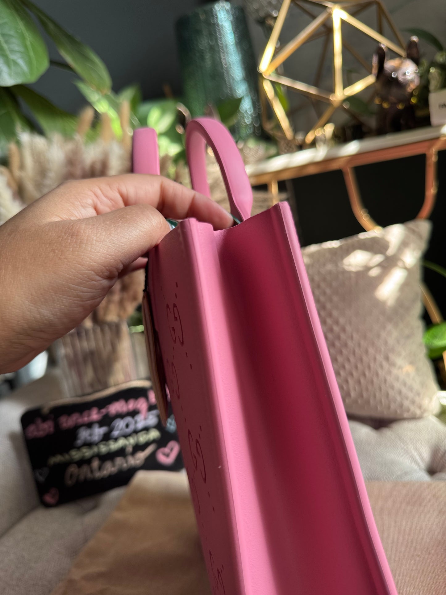 Gucci Rubber tote-PINK