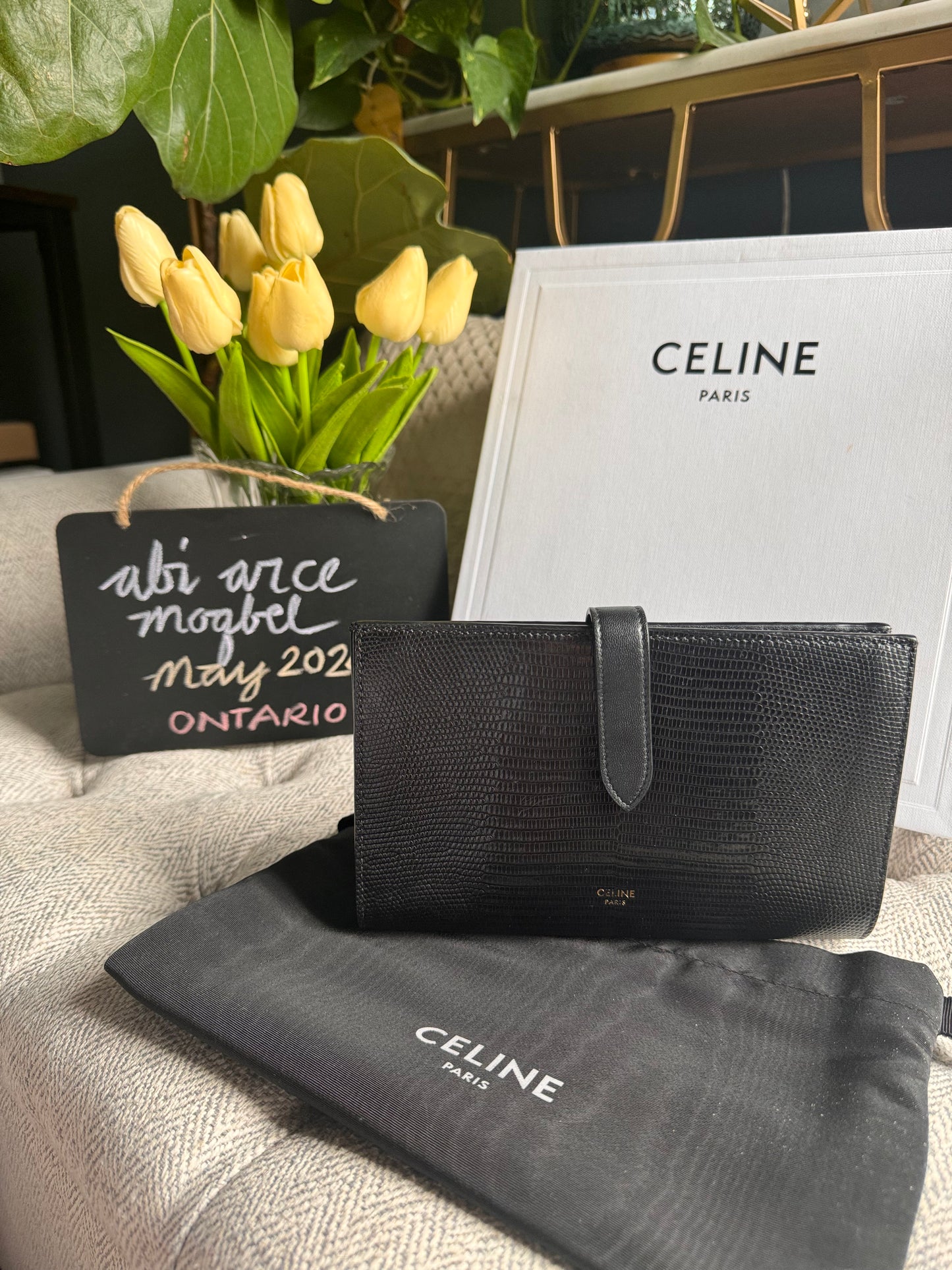 Celine Large Travel Wallet