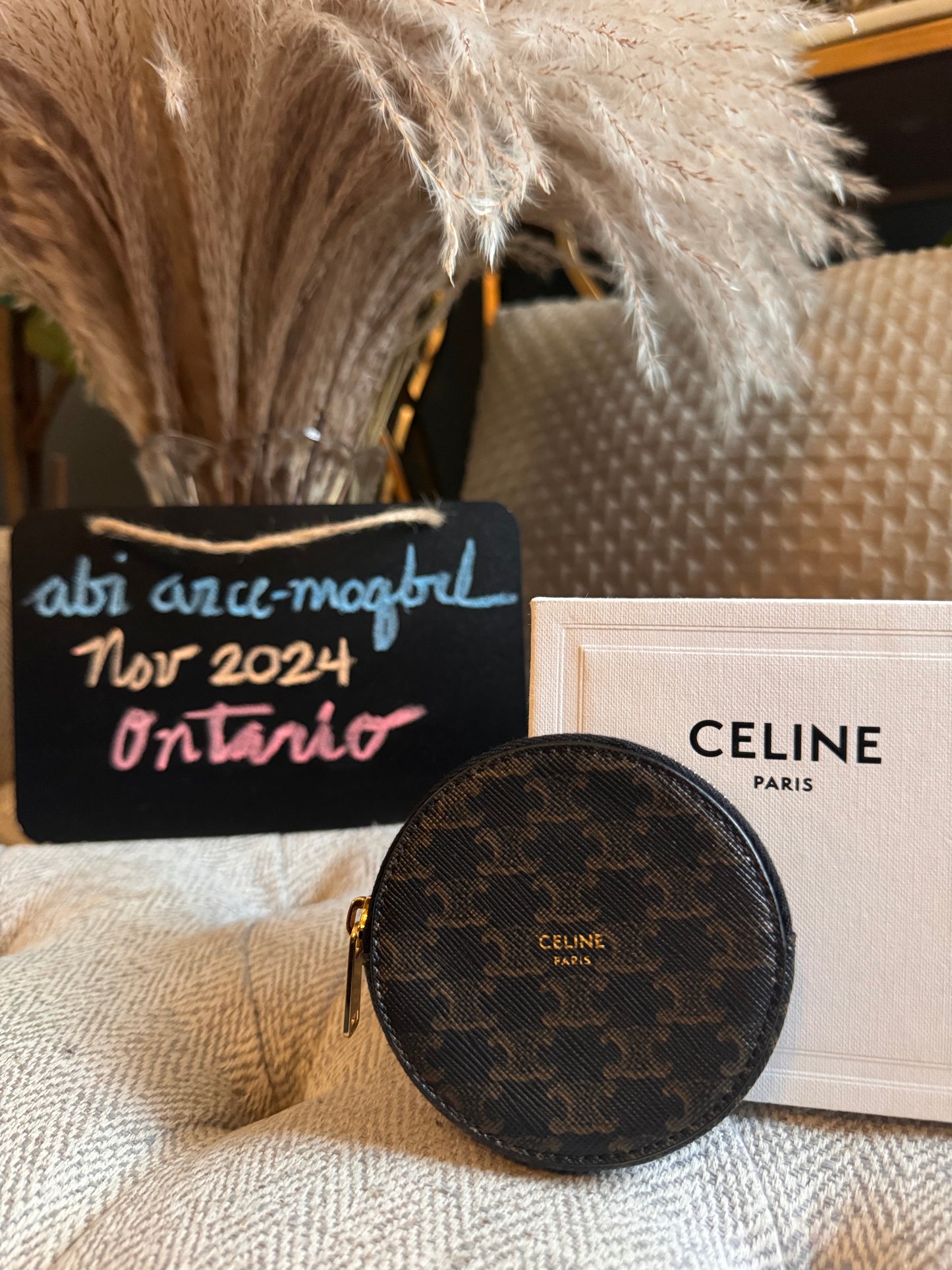 Celine Round Coin Purse