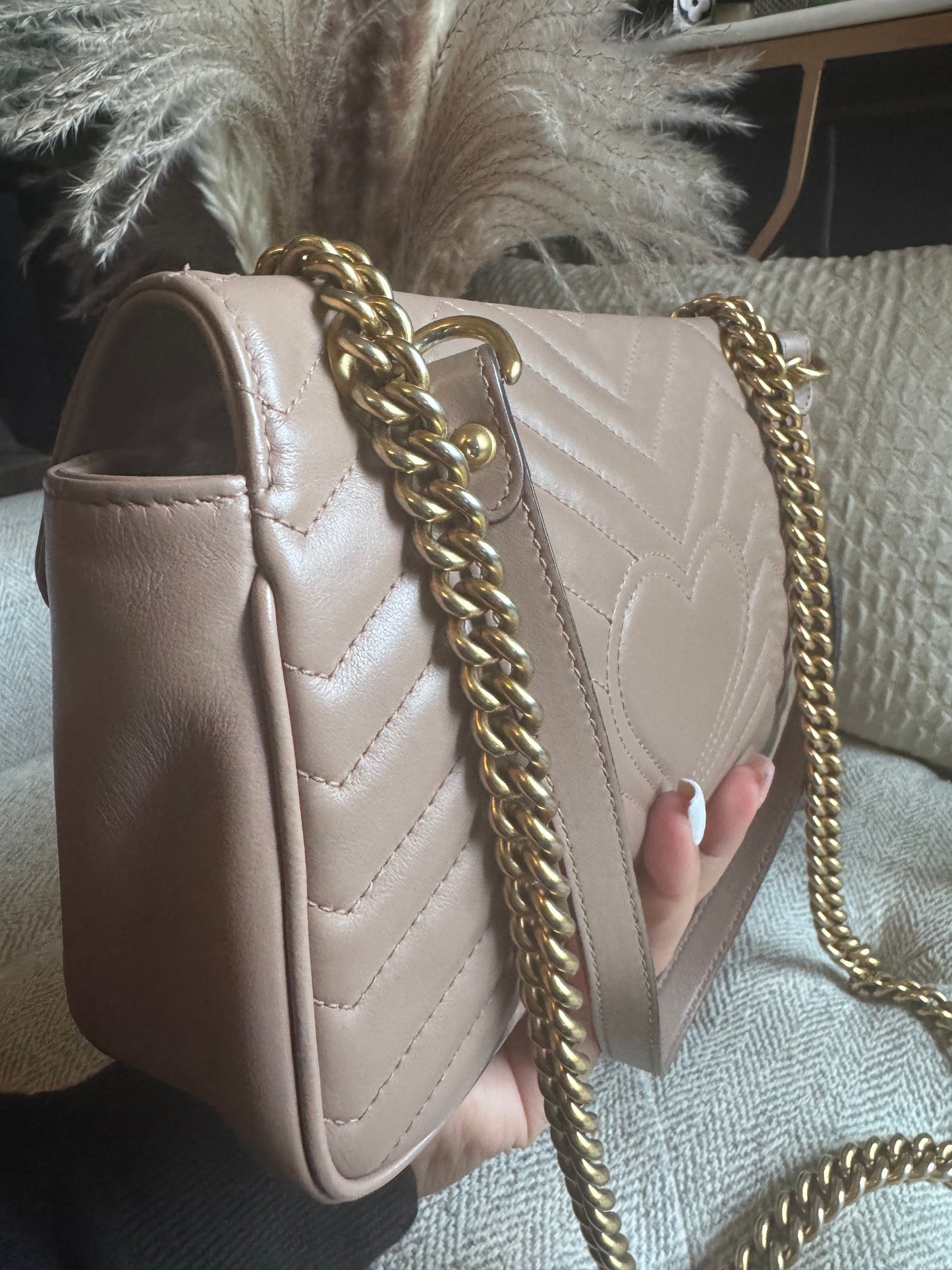 Gucci Small Marmont in Blush