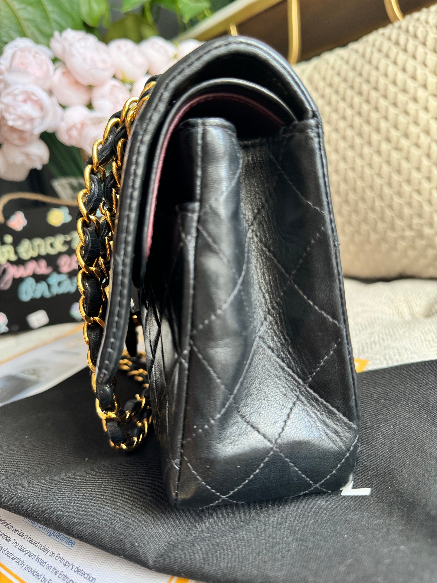 Chanel Vintage Double Flap in Lambskin