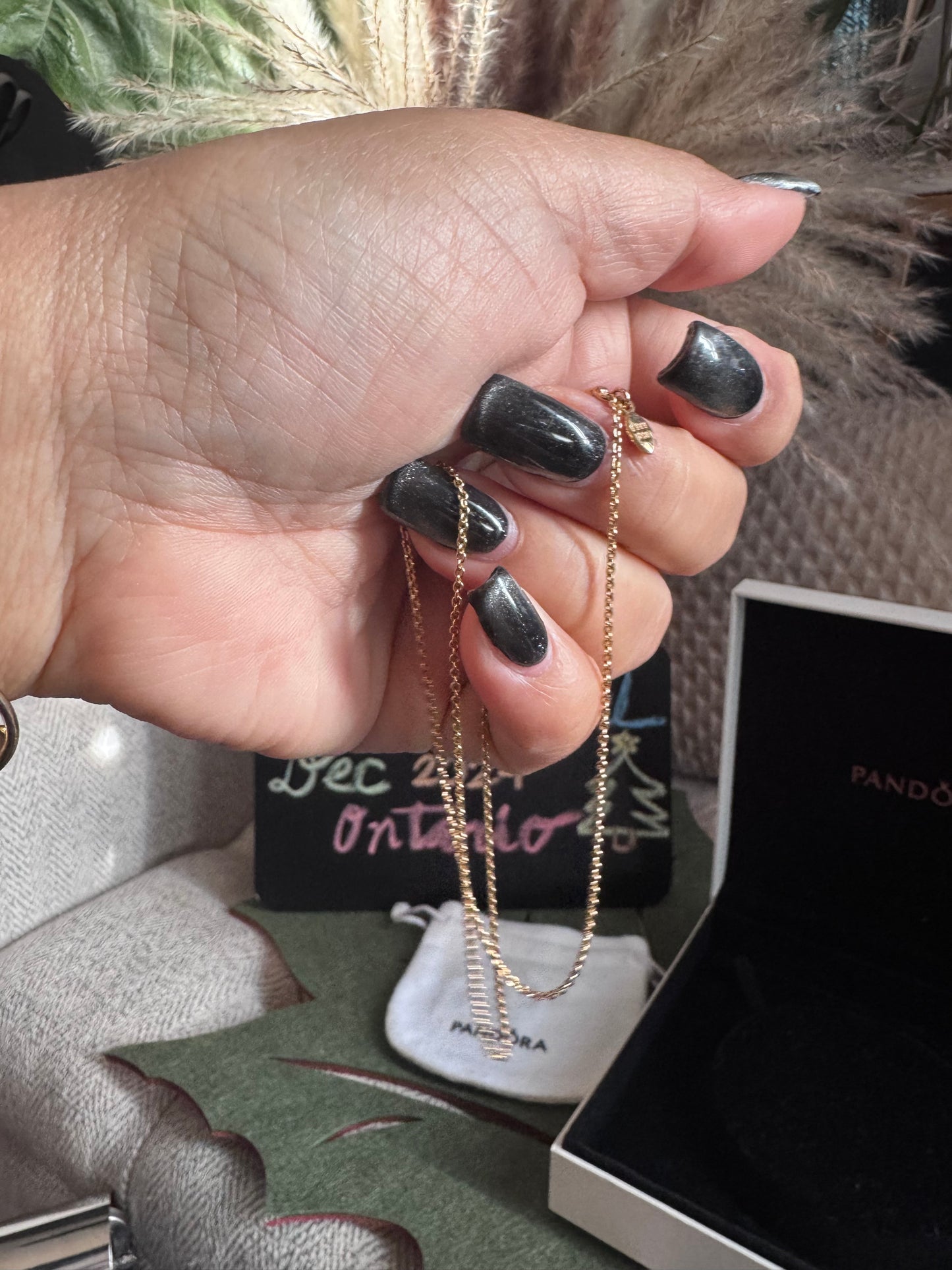 Pandora 14k Gold necklace