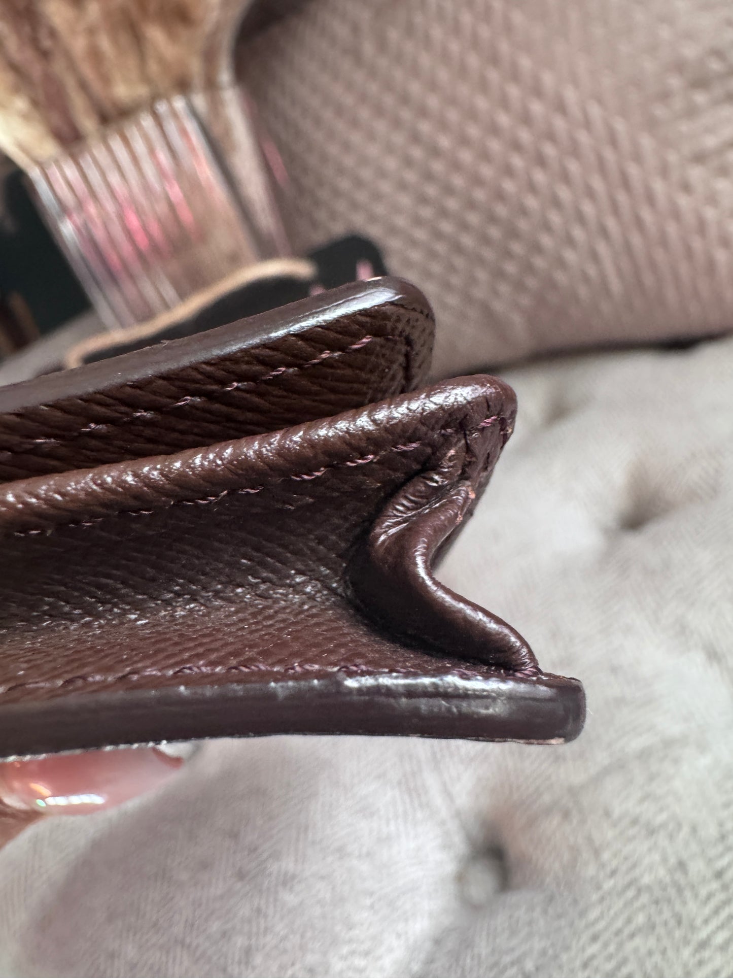 Louis Vuitton Damier Ebene Vintage Bifold