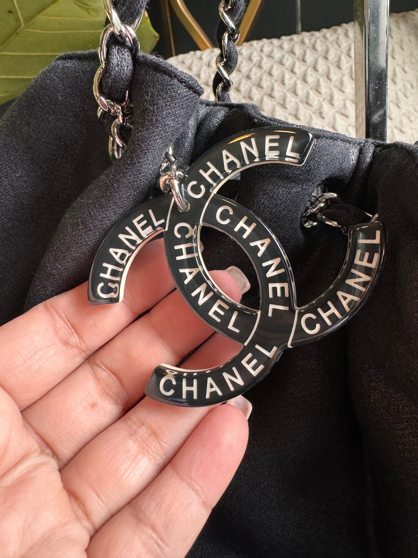Chanel Jersey Cabas Tote