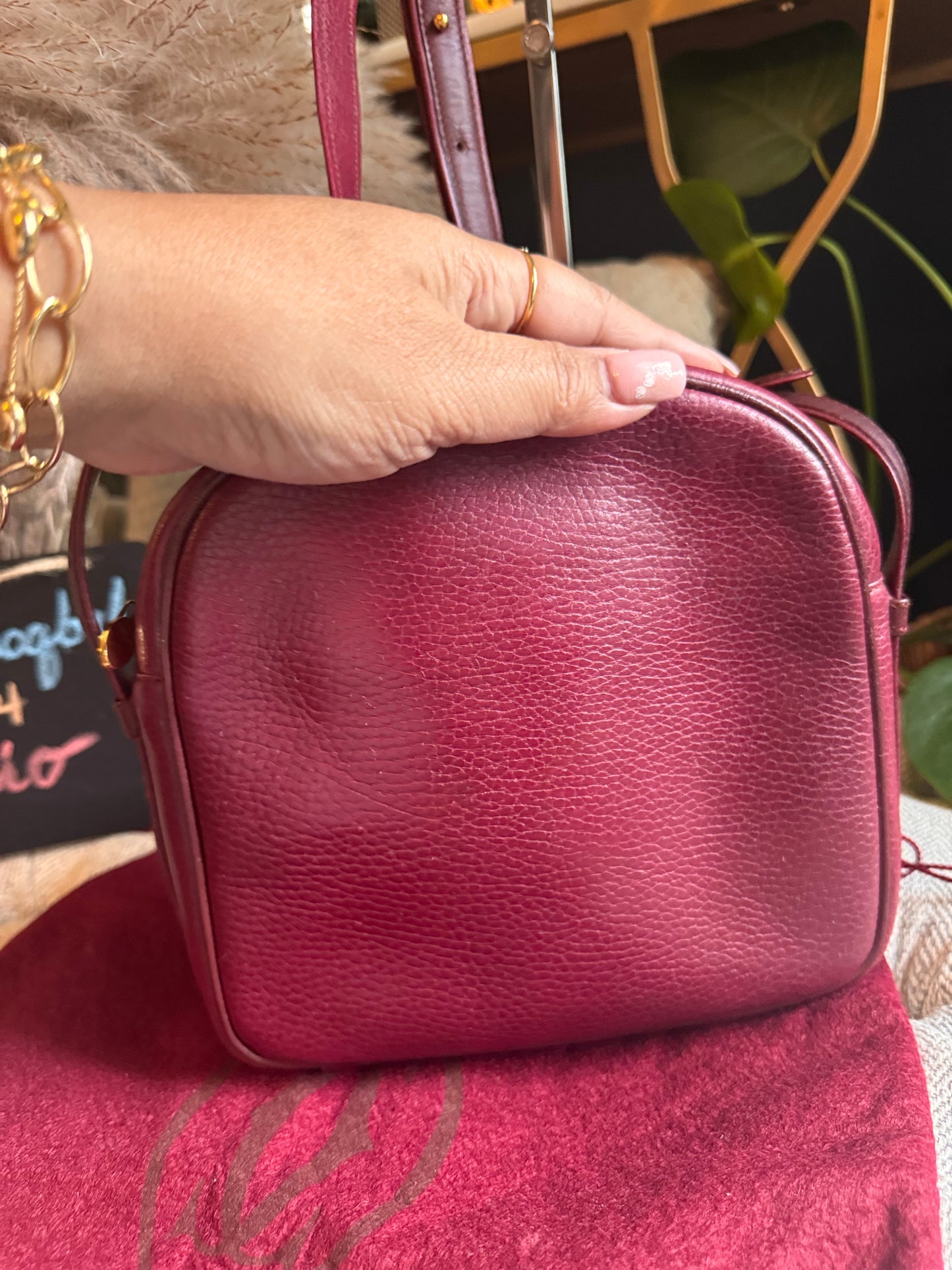 Cartier Vintage Camera Bag