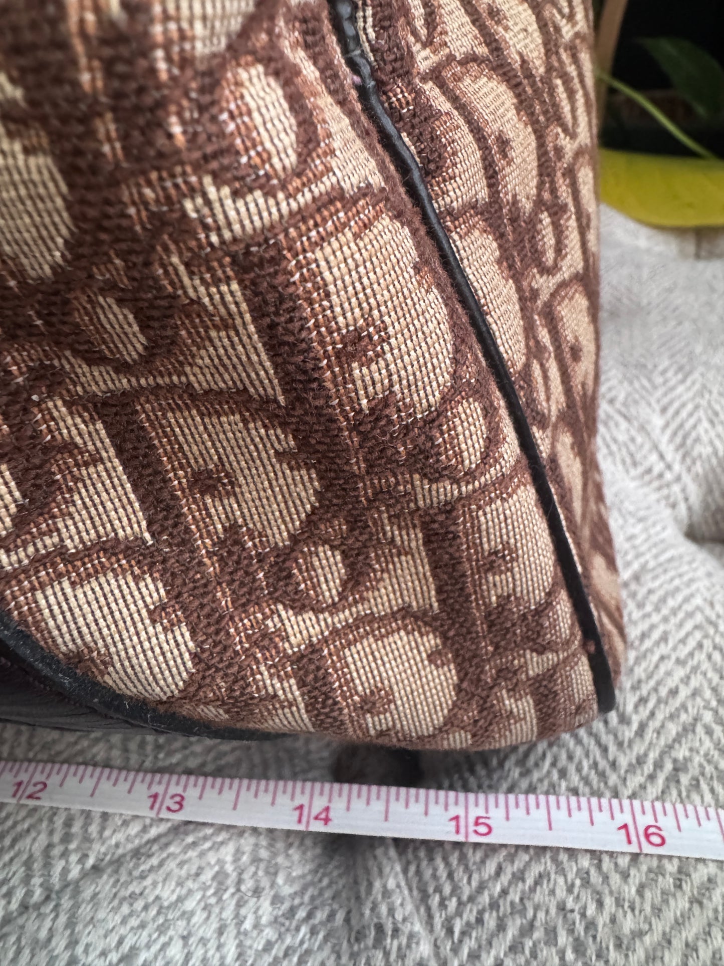 Dior Vintage Trotter Boston Bag