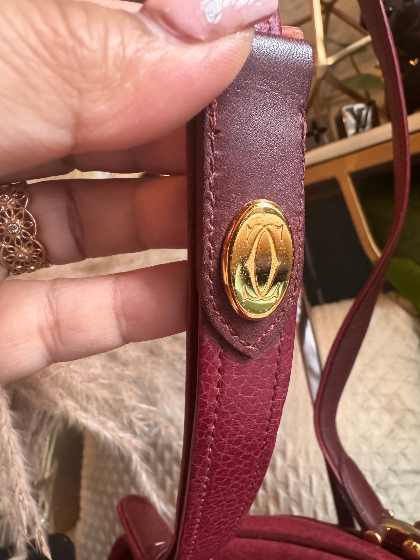 Cartier Vintage Camera Bag