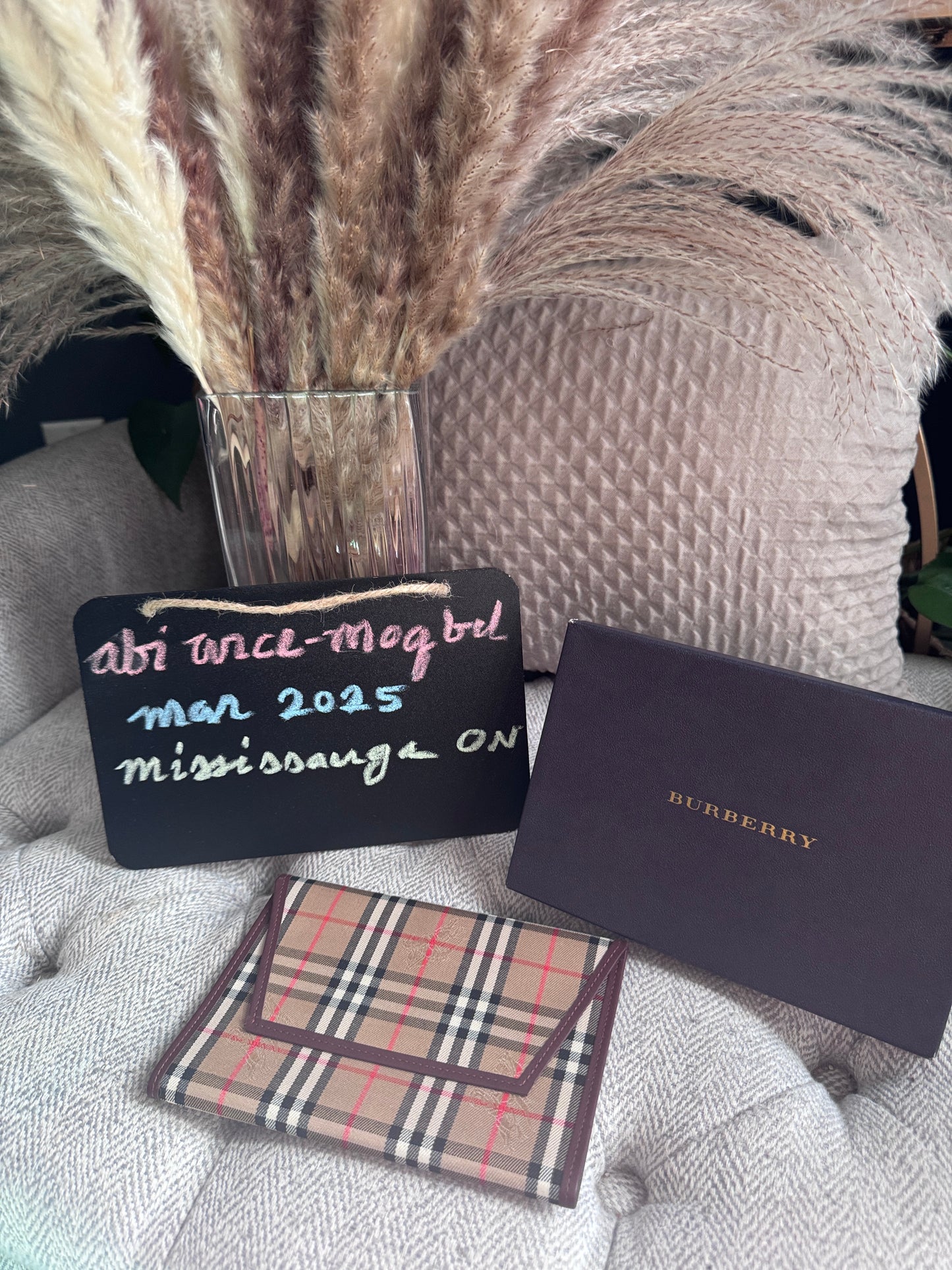 Burberry Passport Holder