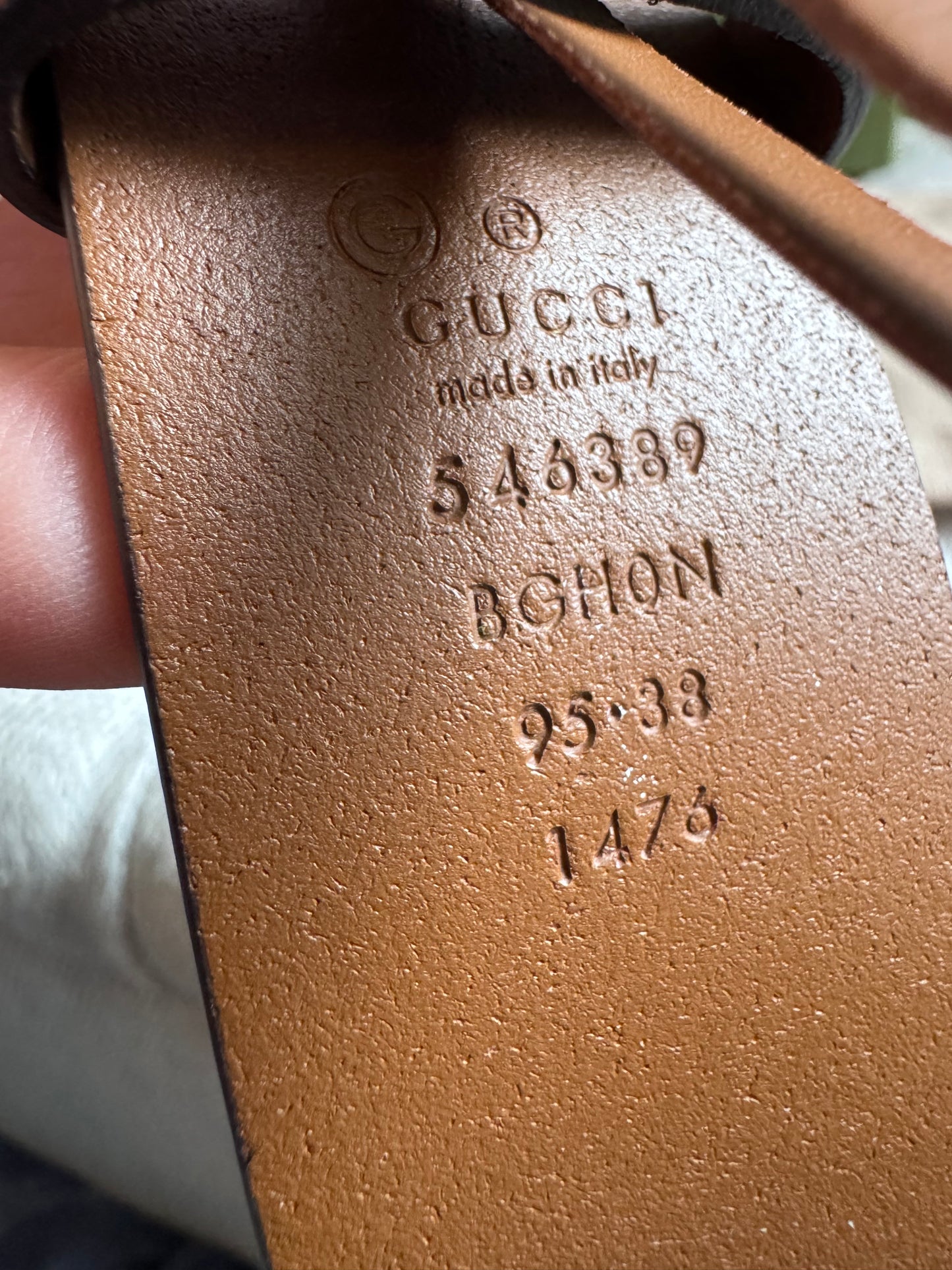 GUCCI Interlocking Belt size95