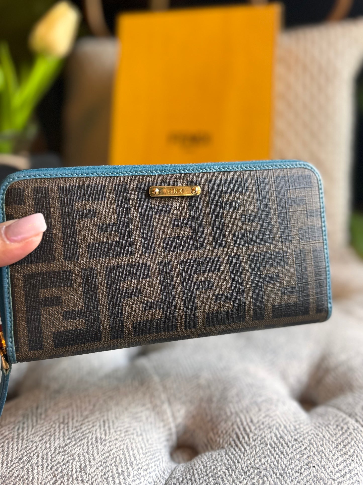 Fendi Zippy wallet