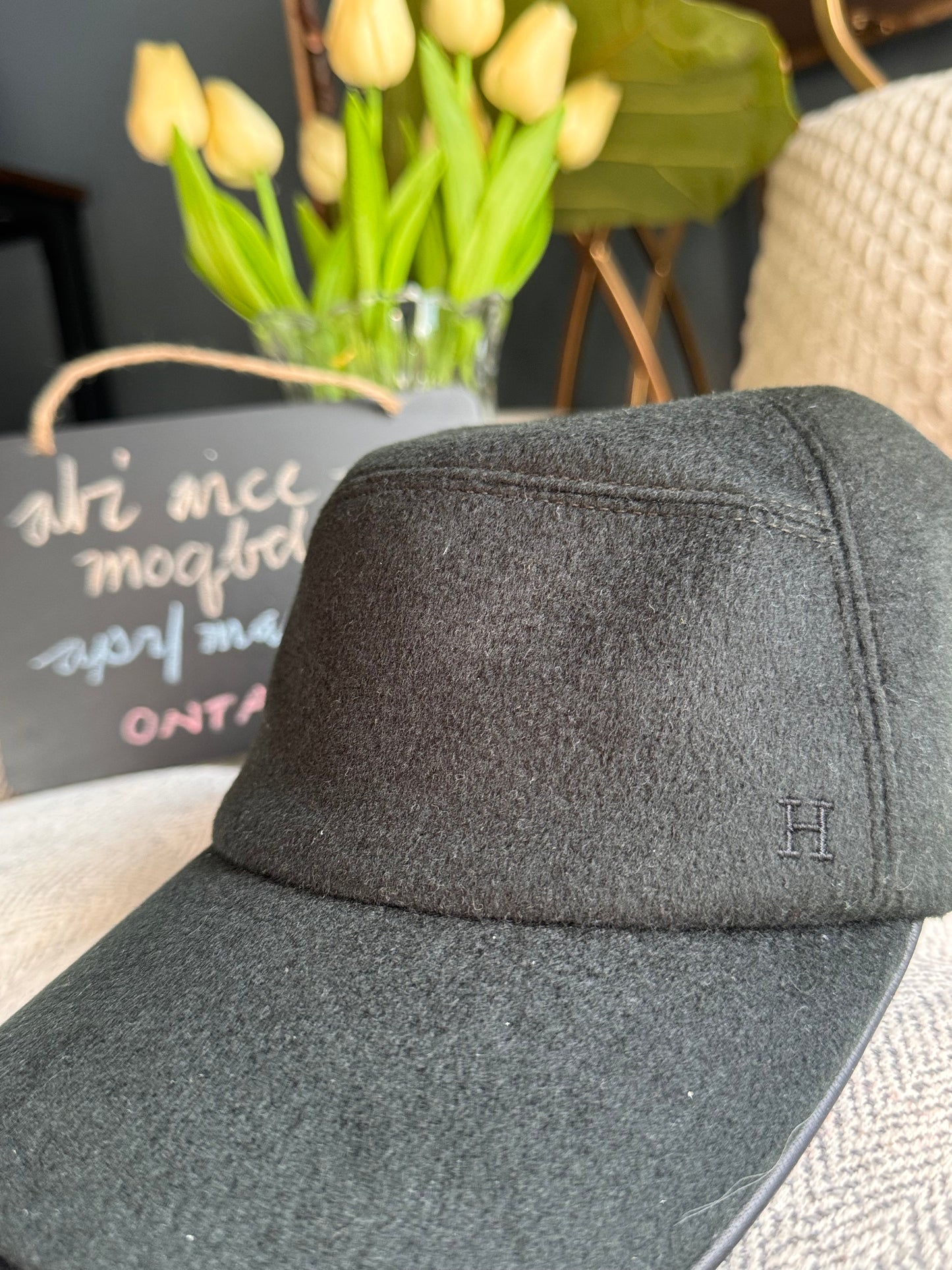 Hermès Cashmere Cap size 58