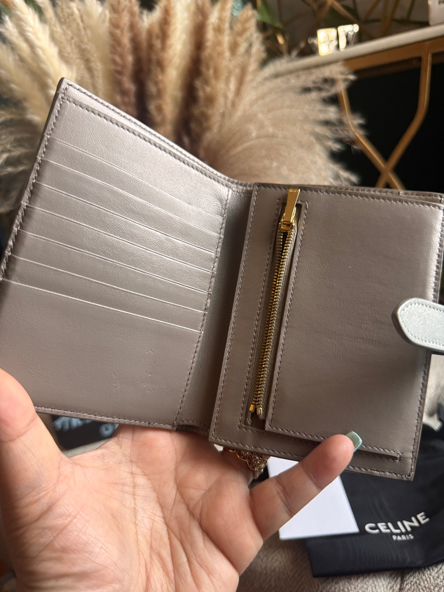 Celine Wallet Bi-Colour