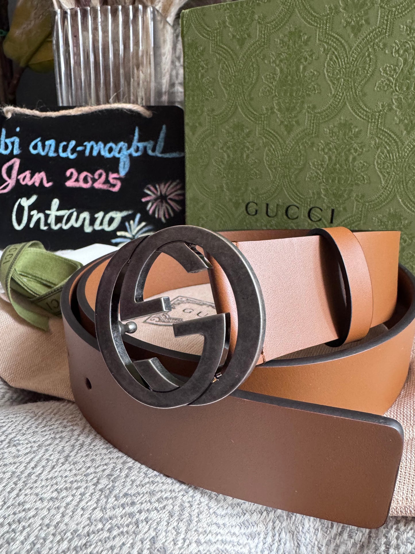 GUCCI Interlocking Belt size95