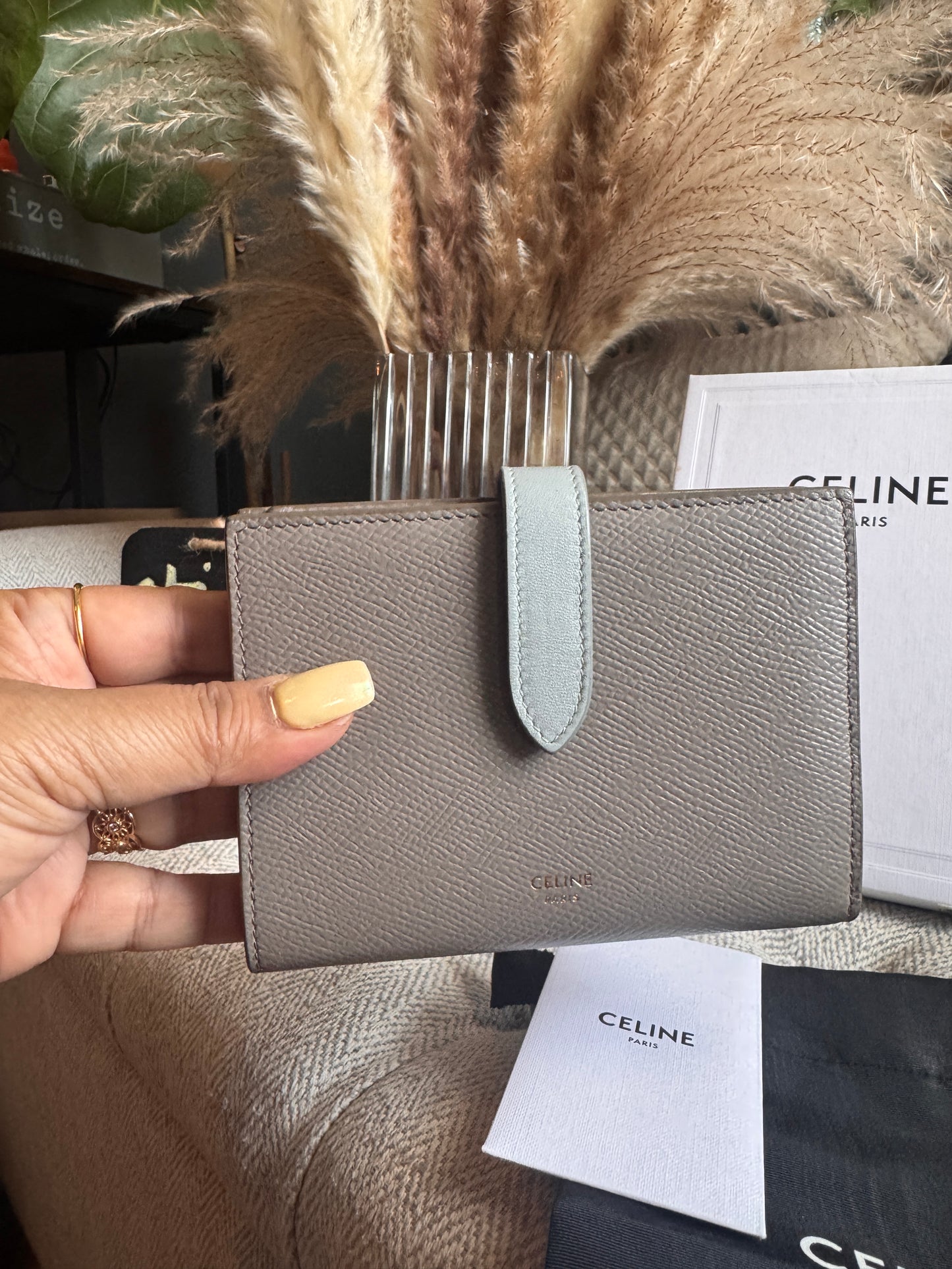 Celine Wallet Bi-Colour