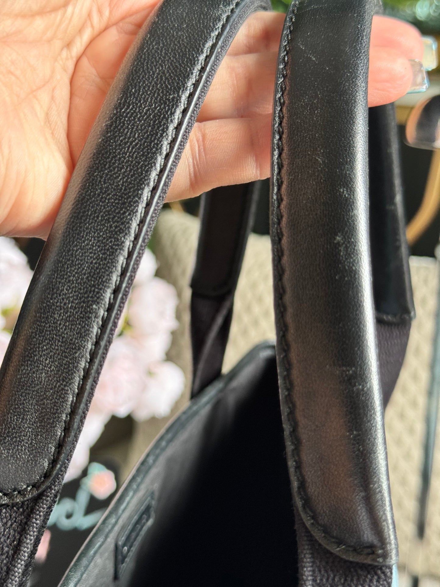 Balenciaga Denim Cabas