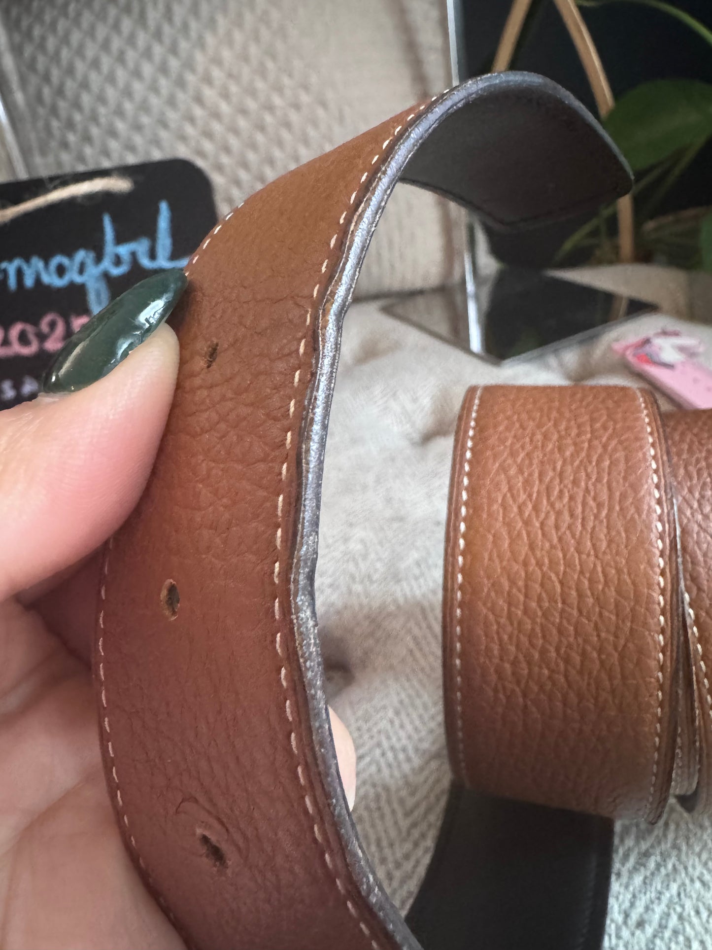 Hermes Constance Belt