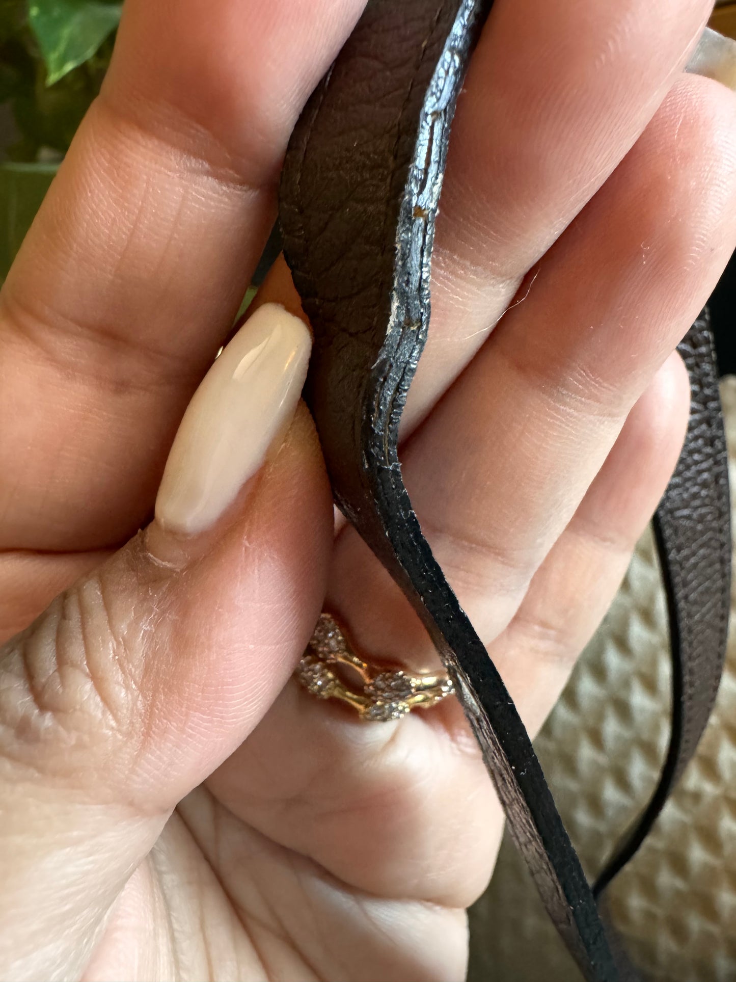 Yves Saint Laurent vintage leather crossbody
