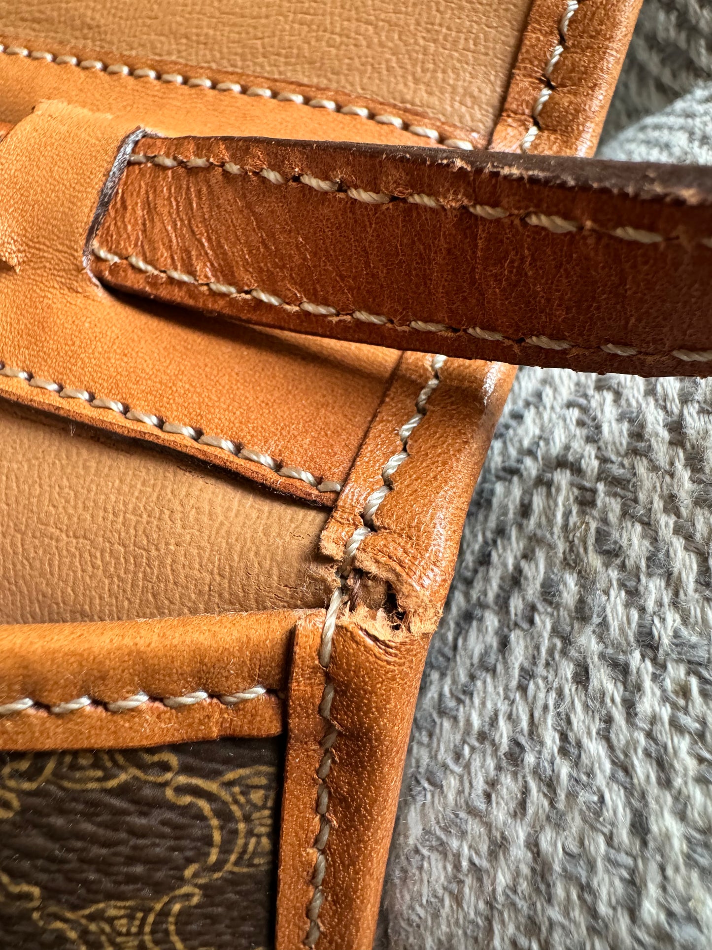 Celine Vintage Macadam Crossbody