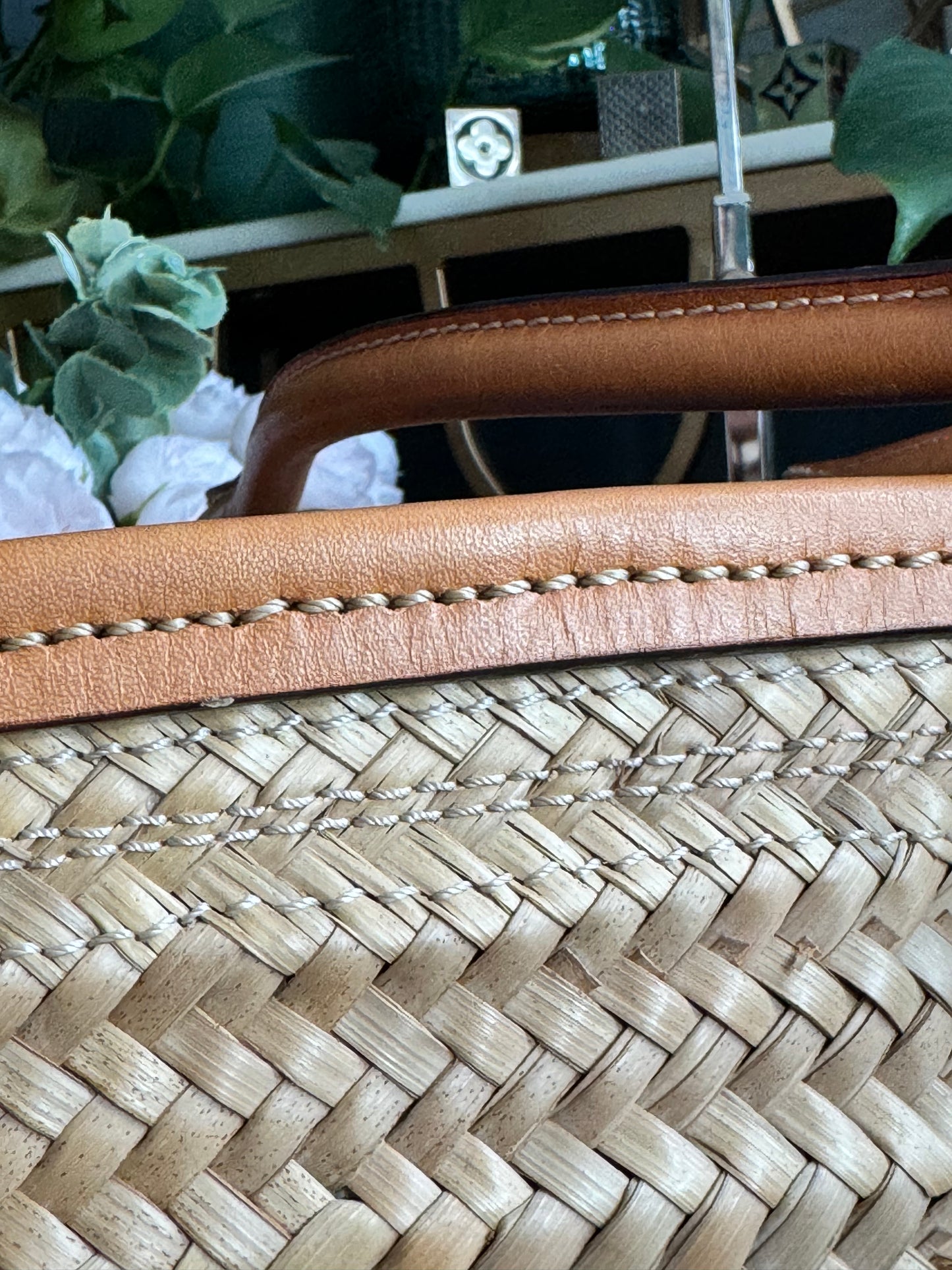 Loewe Raffia Basket Bag