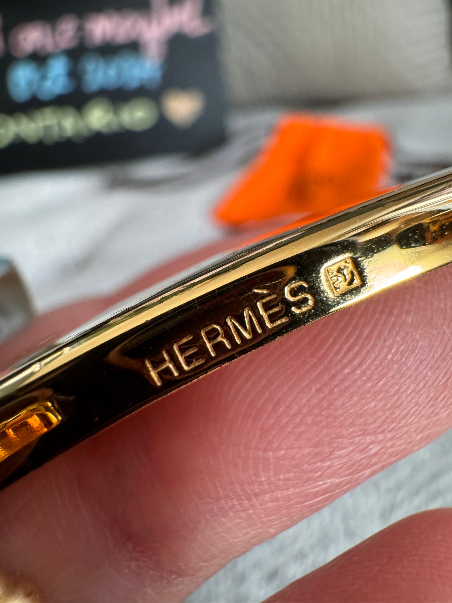 Hermes Belt Buckle -Gold tone