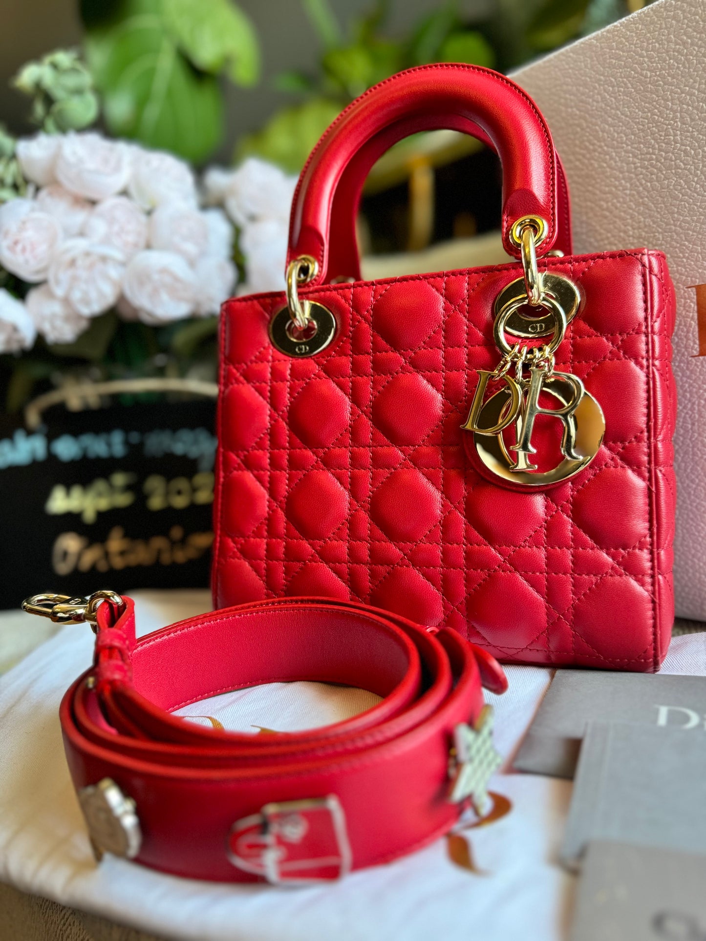 Dior Small Lady Dior My ABC bag