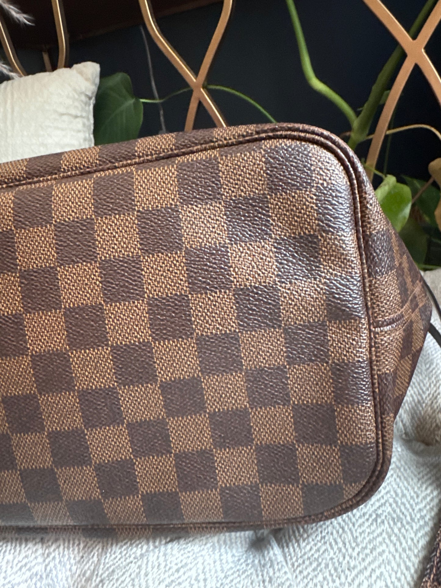 Neverfull MM in Damier Ebene -Rose Ballerine