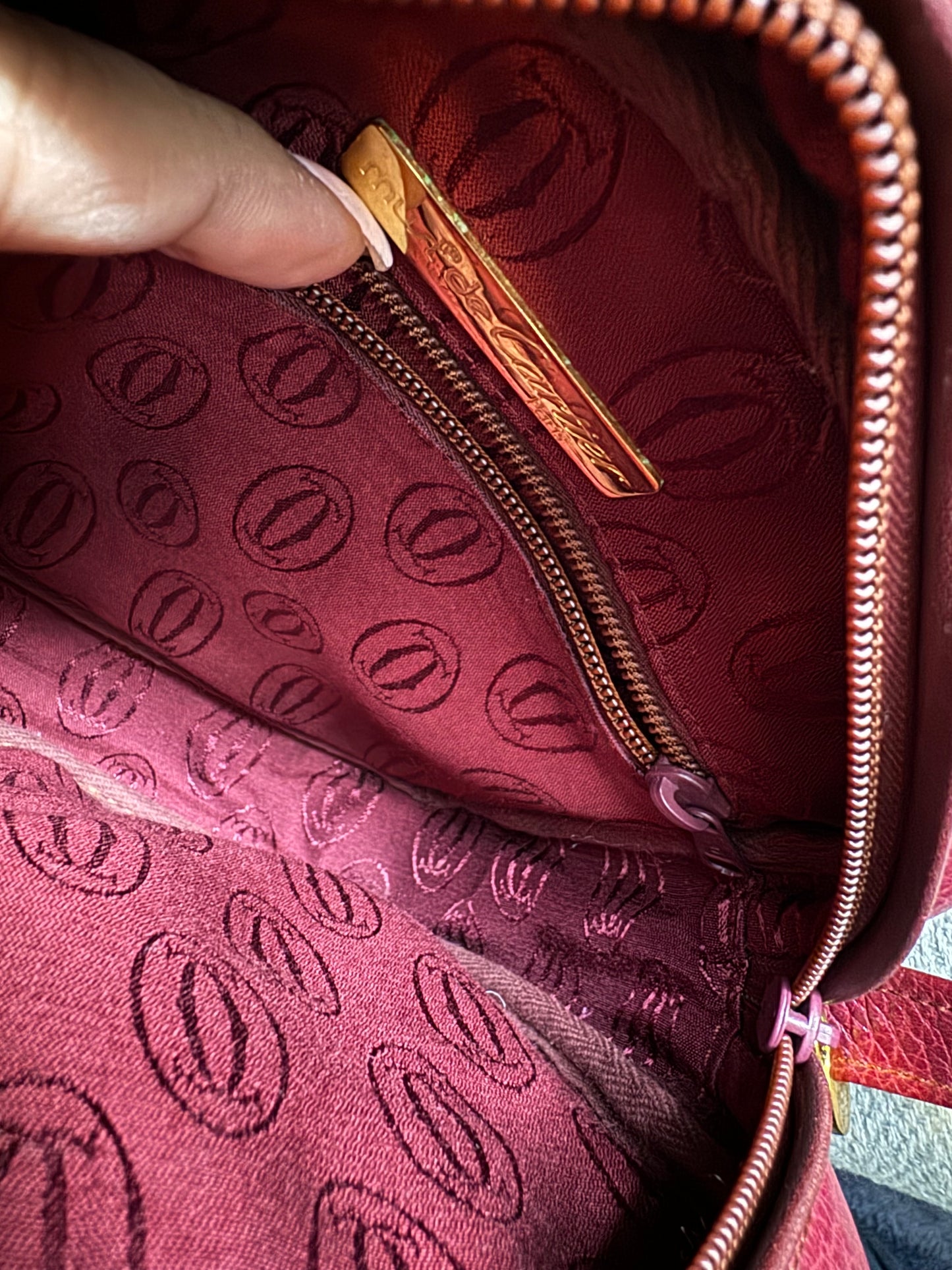 Cartier Vintage Camera Bag