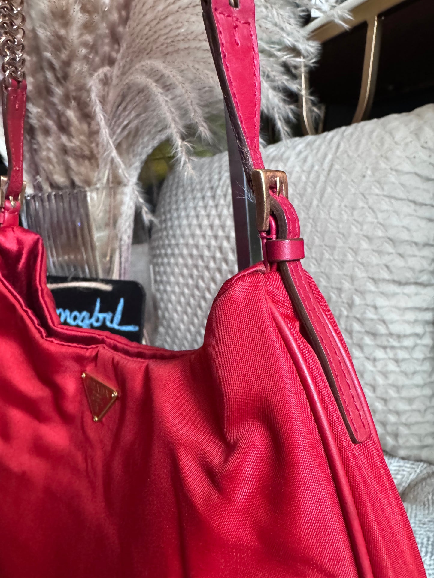 Prada Pochette with Chainlink Strap