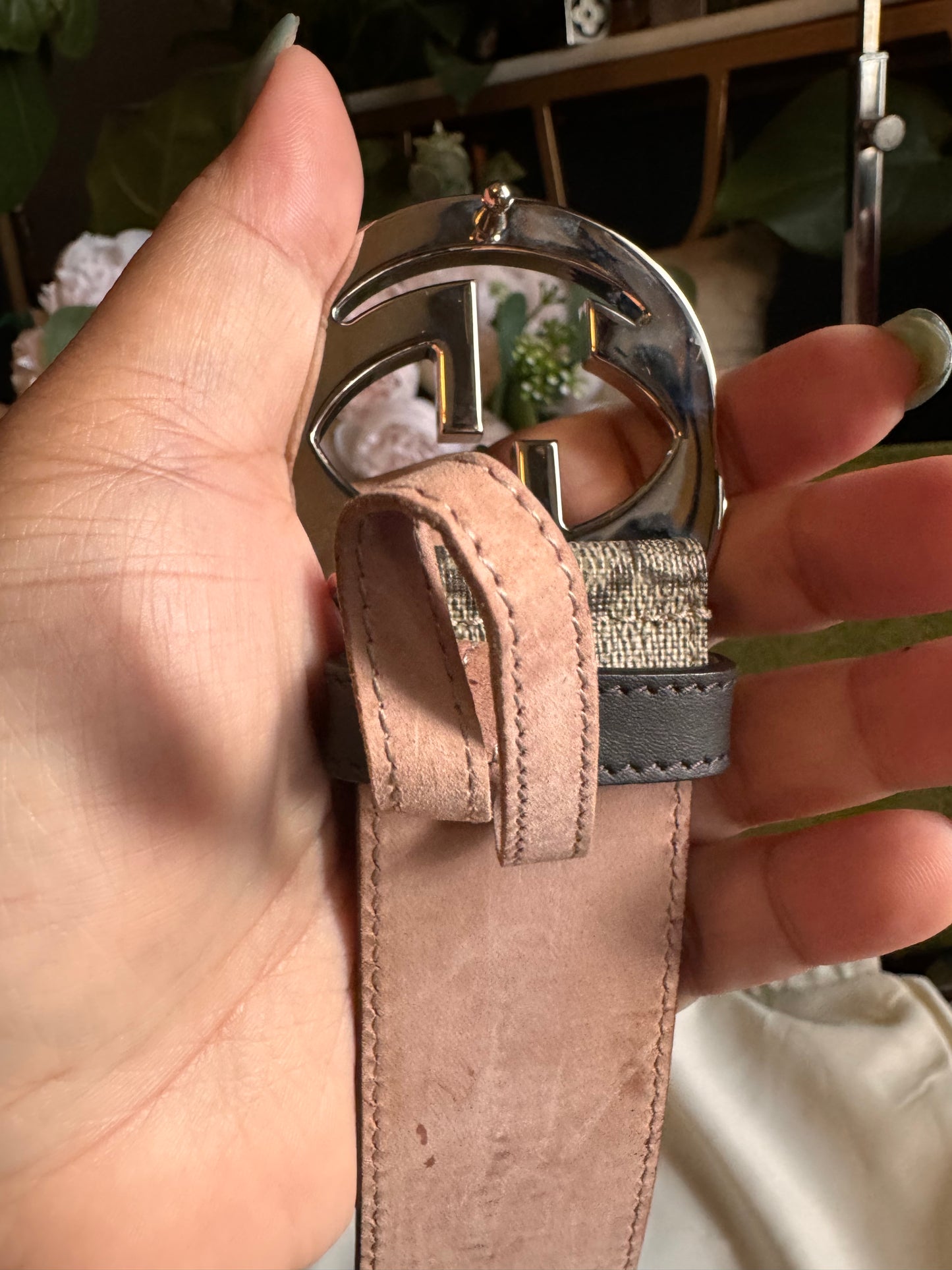 Gucci interlocking monogram belt