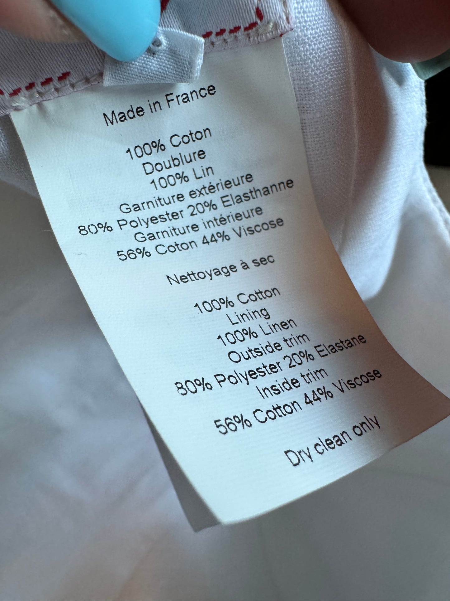 Hermes Cotton Baseball Cap