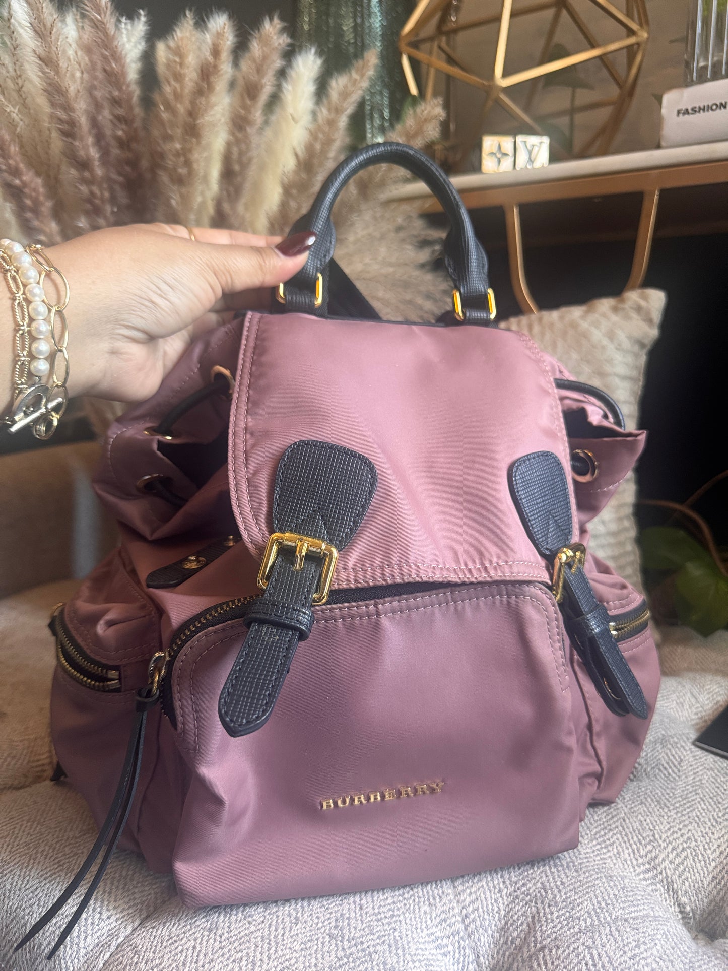 Burberry Nylon Small Rucksack/Backpack