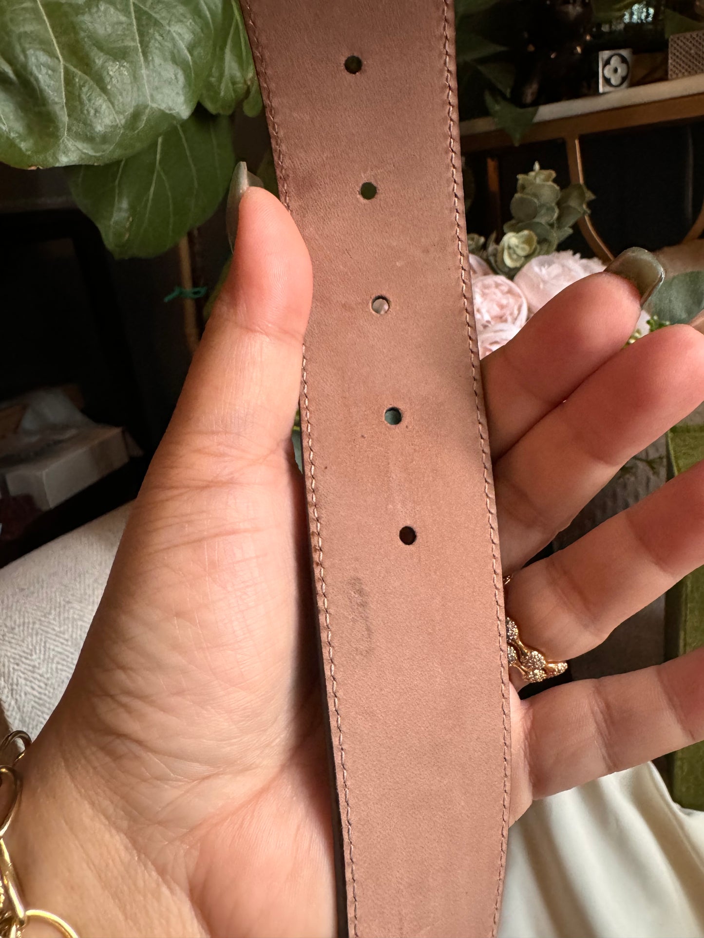 Gucci interlocking monogram belt