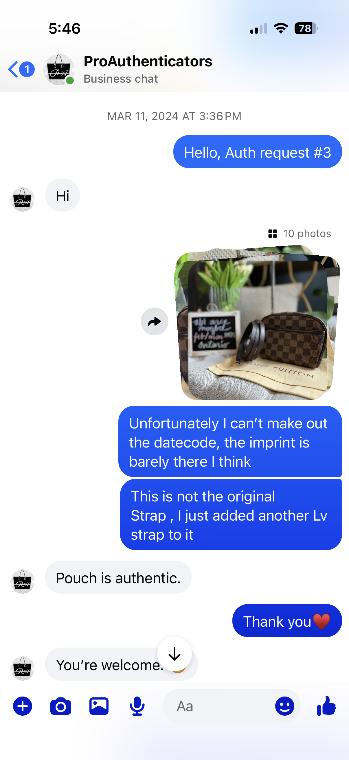 Louis Vuitton Pochette Ipanema