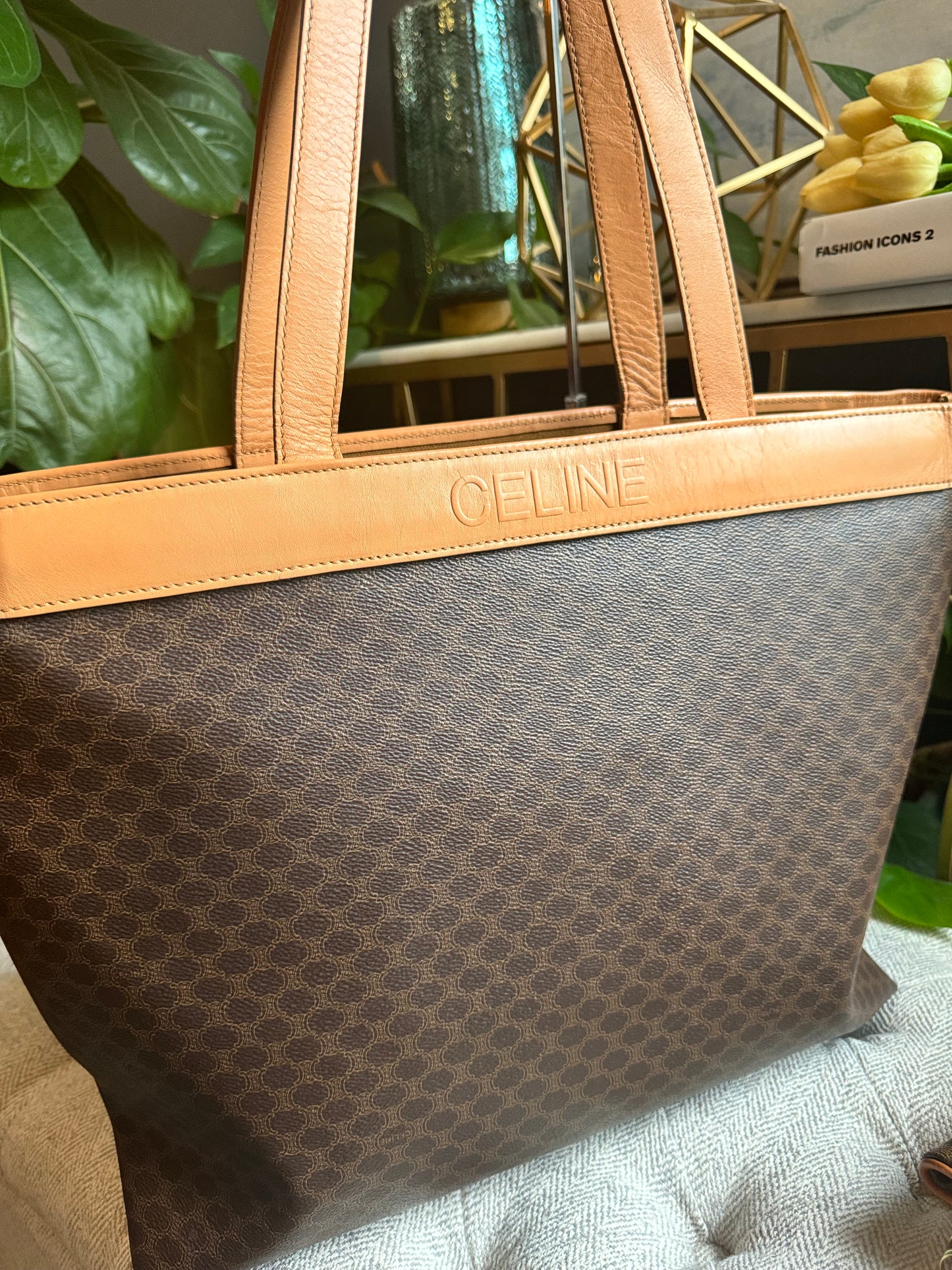 Celine Large Vintage Macadam Tote